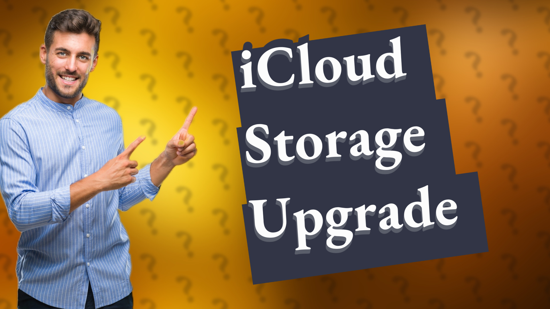 iCloud Storage Upgrade