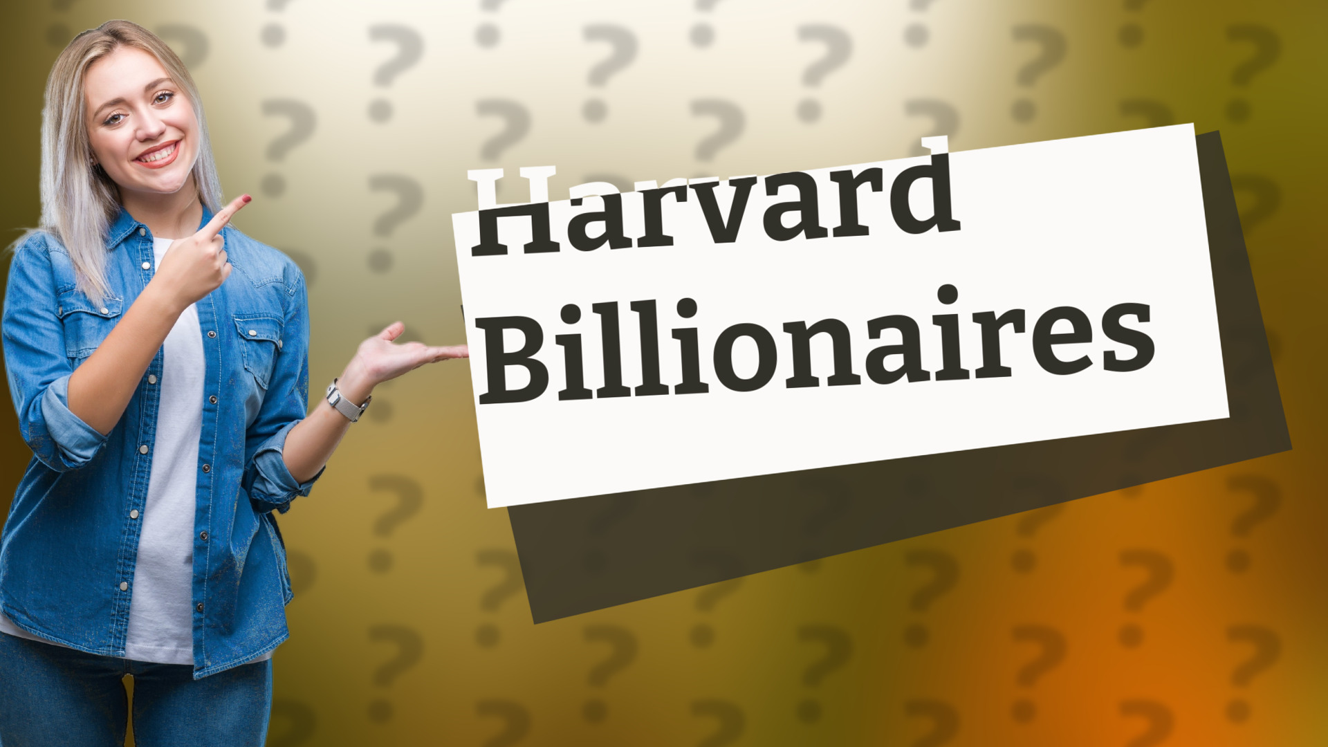 Harvard Billionaires