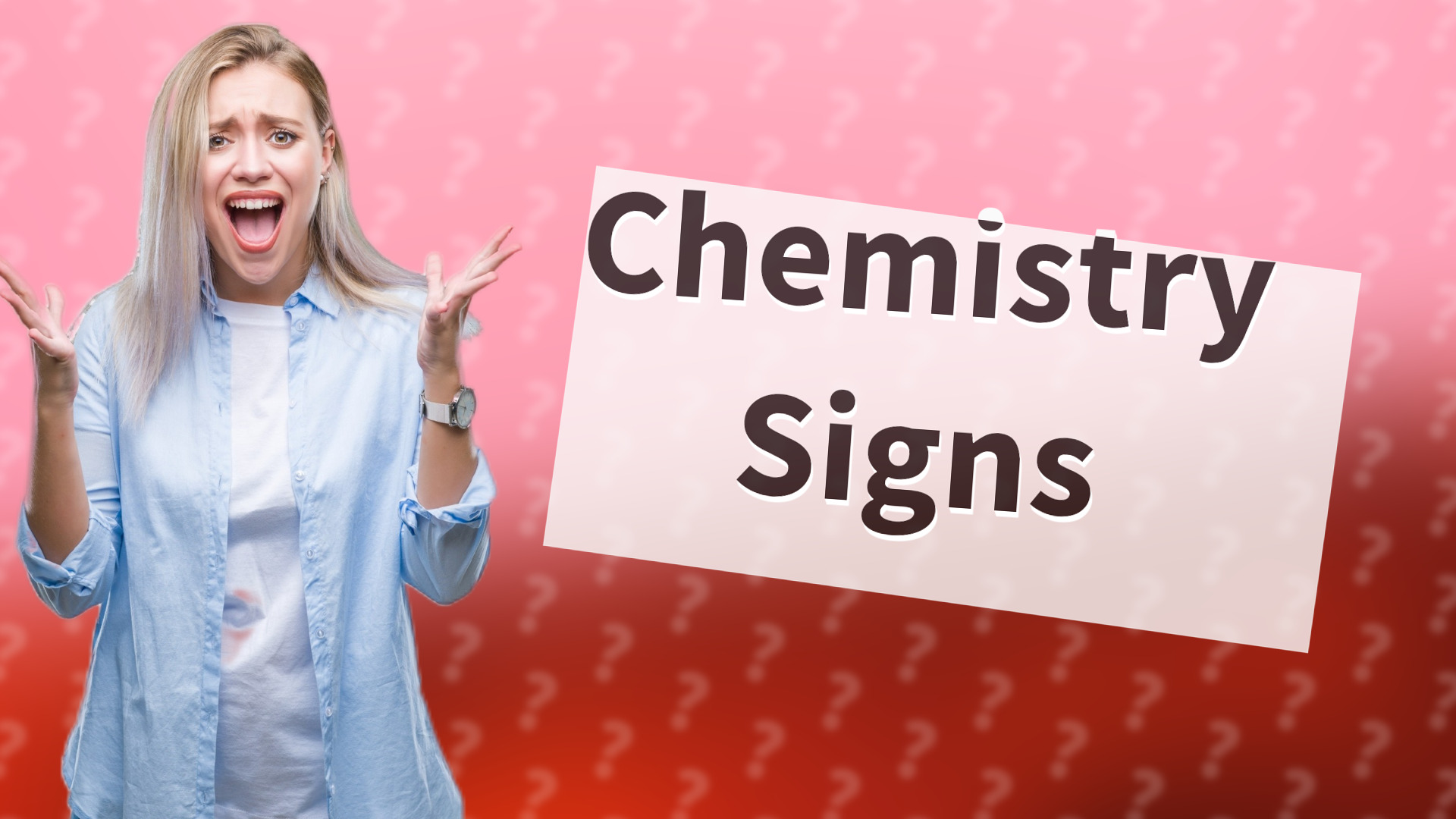 Chemistry Signs