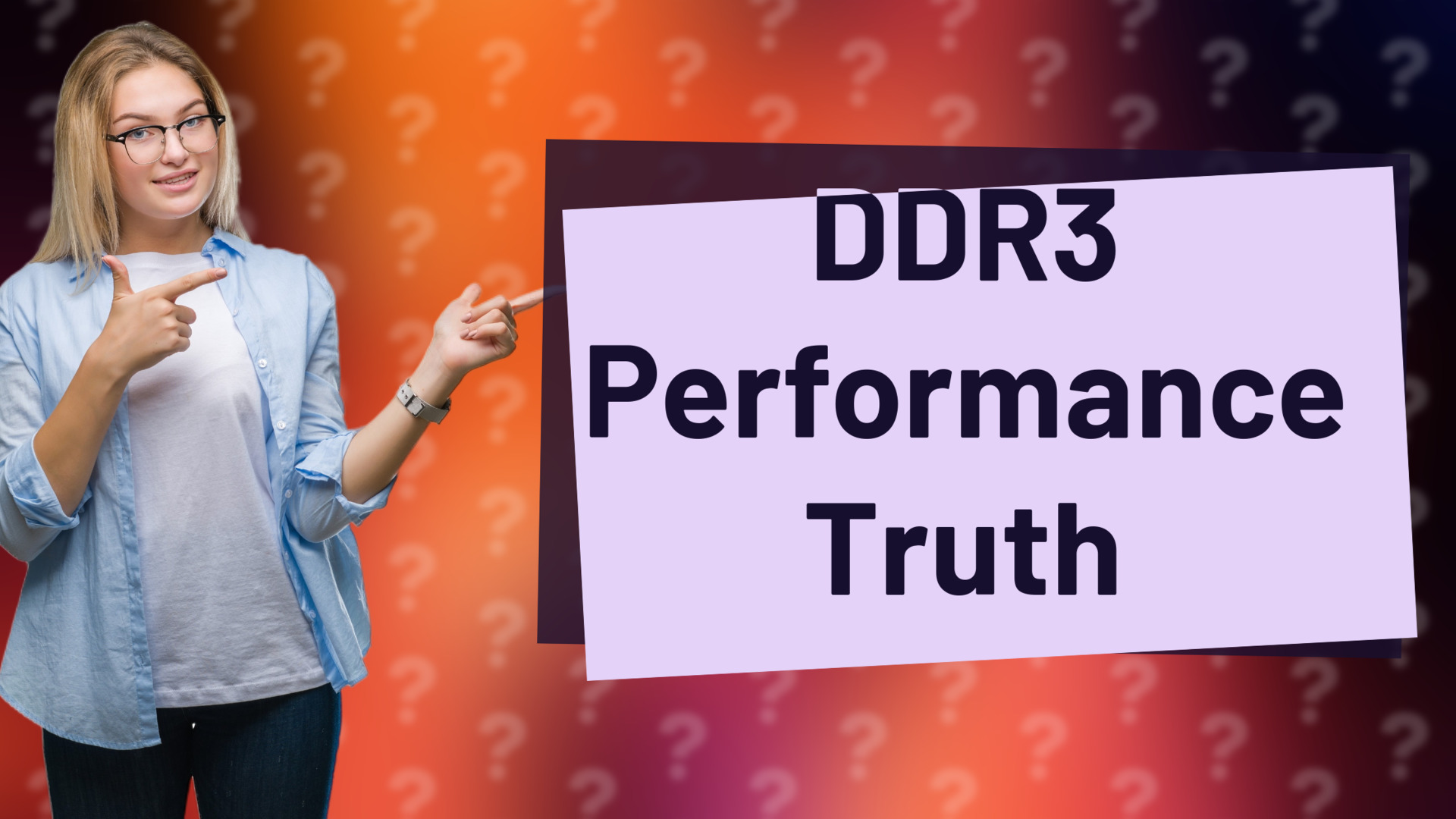 DDR3 Performance Truth