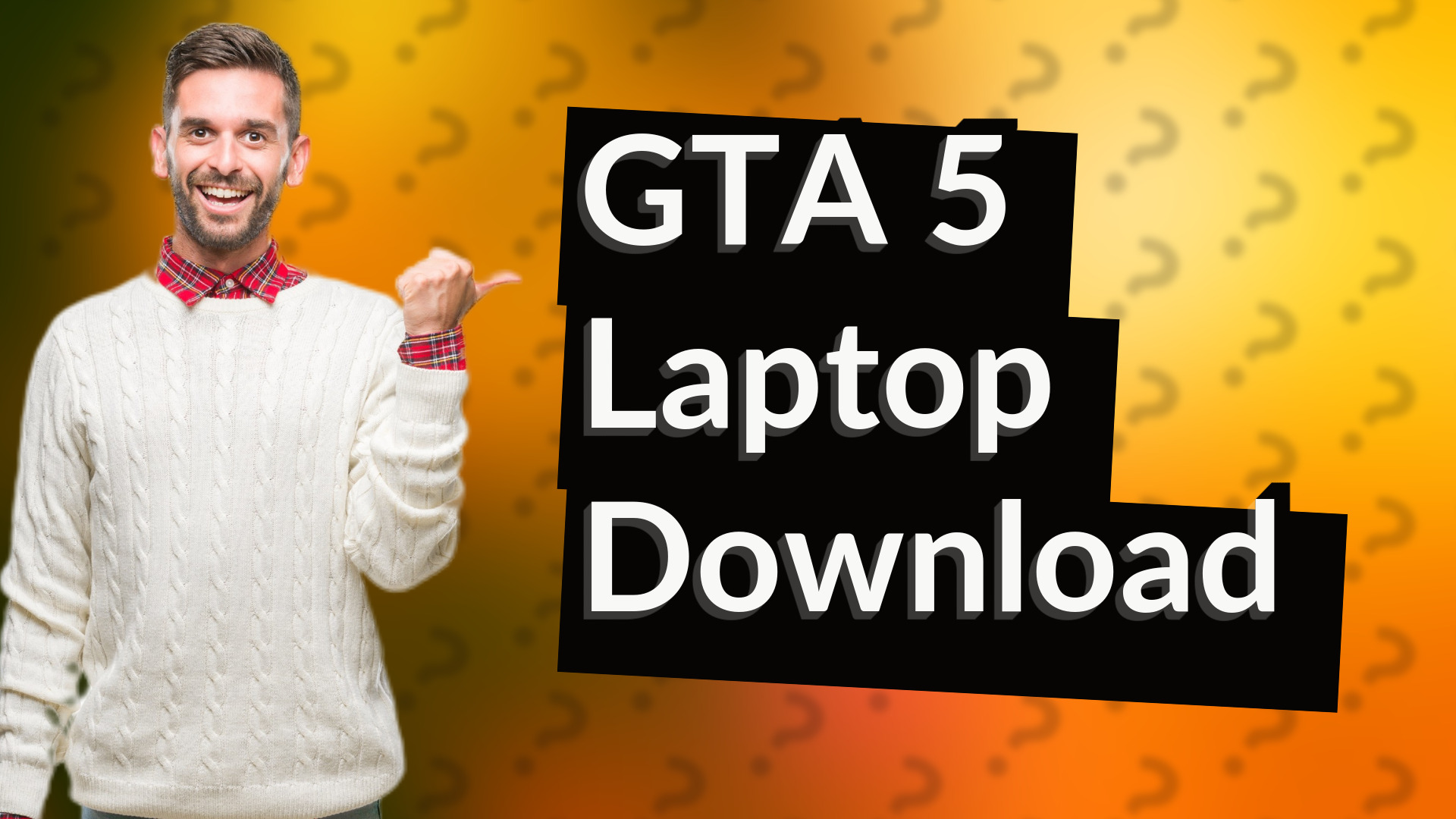 GTA 5 Laptop Download