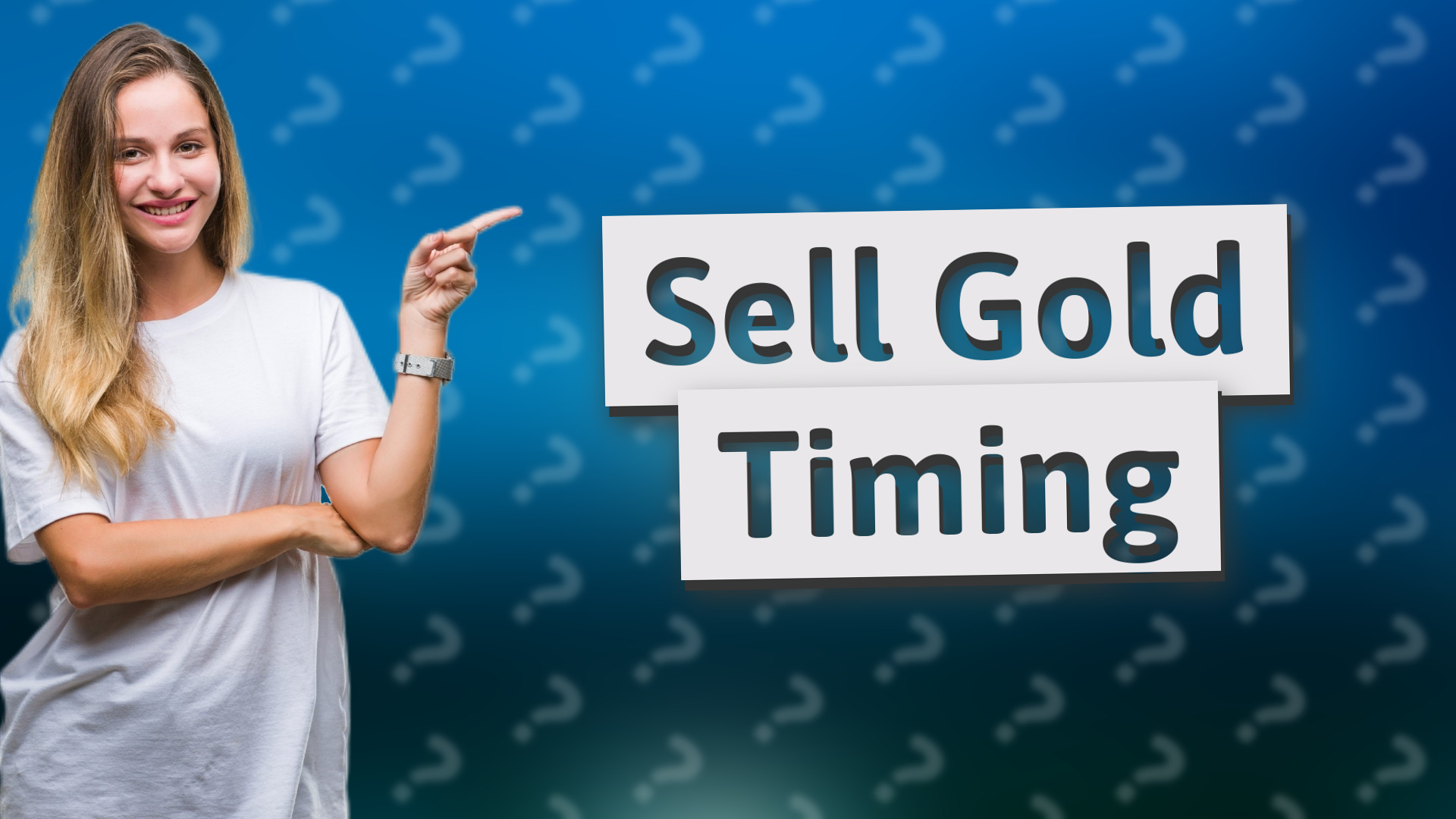 Sell Gold Timing