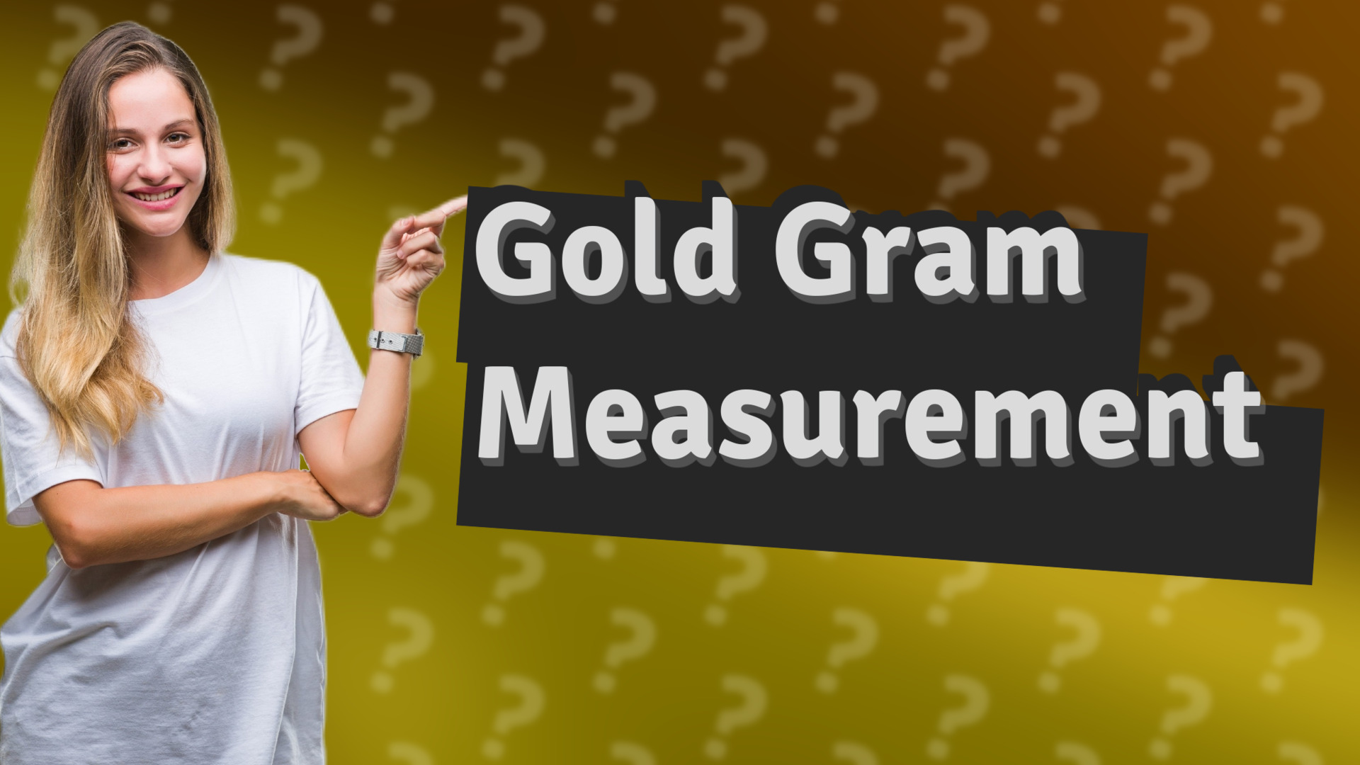 Gold Gram Measurement