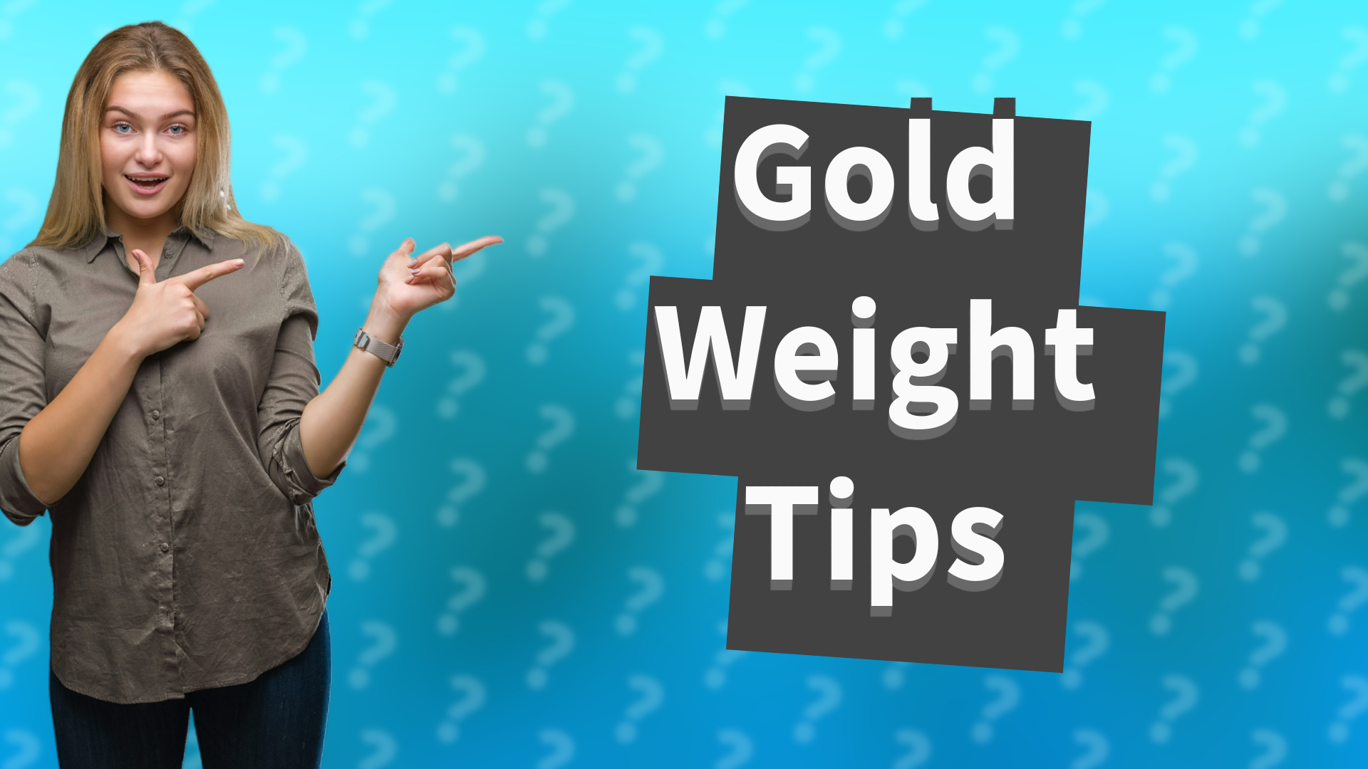 Gold Weight Tips