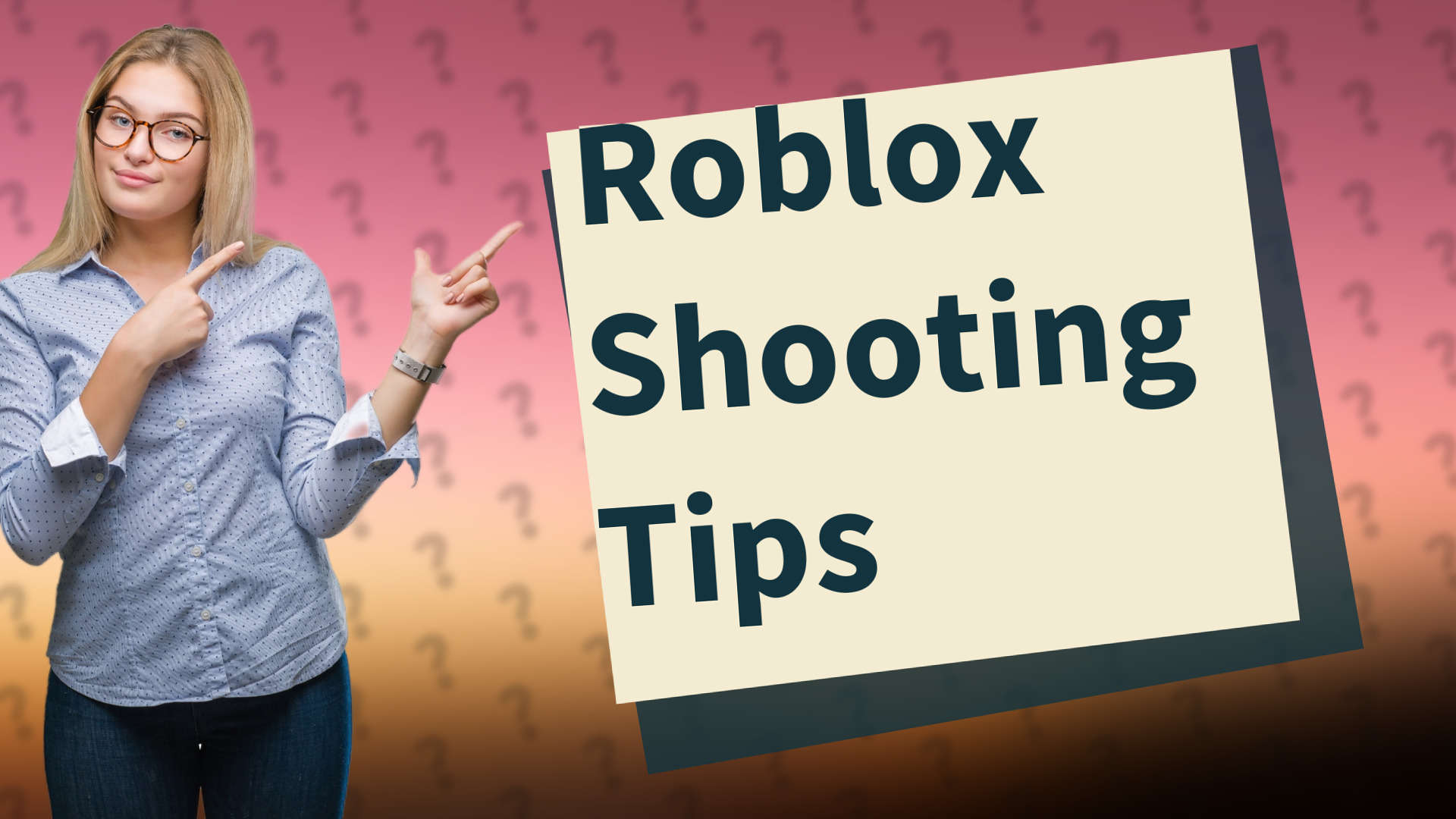 Roblox Shooting Tips