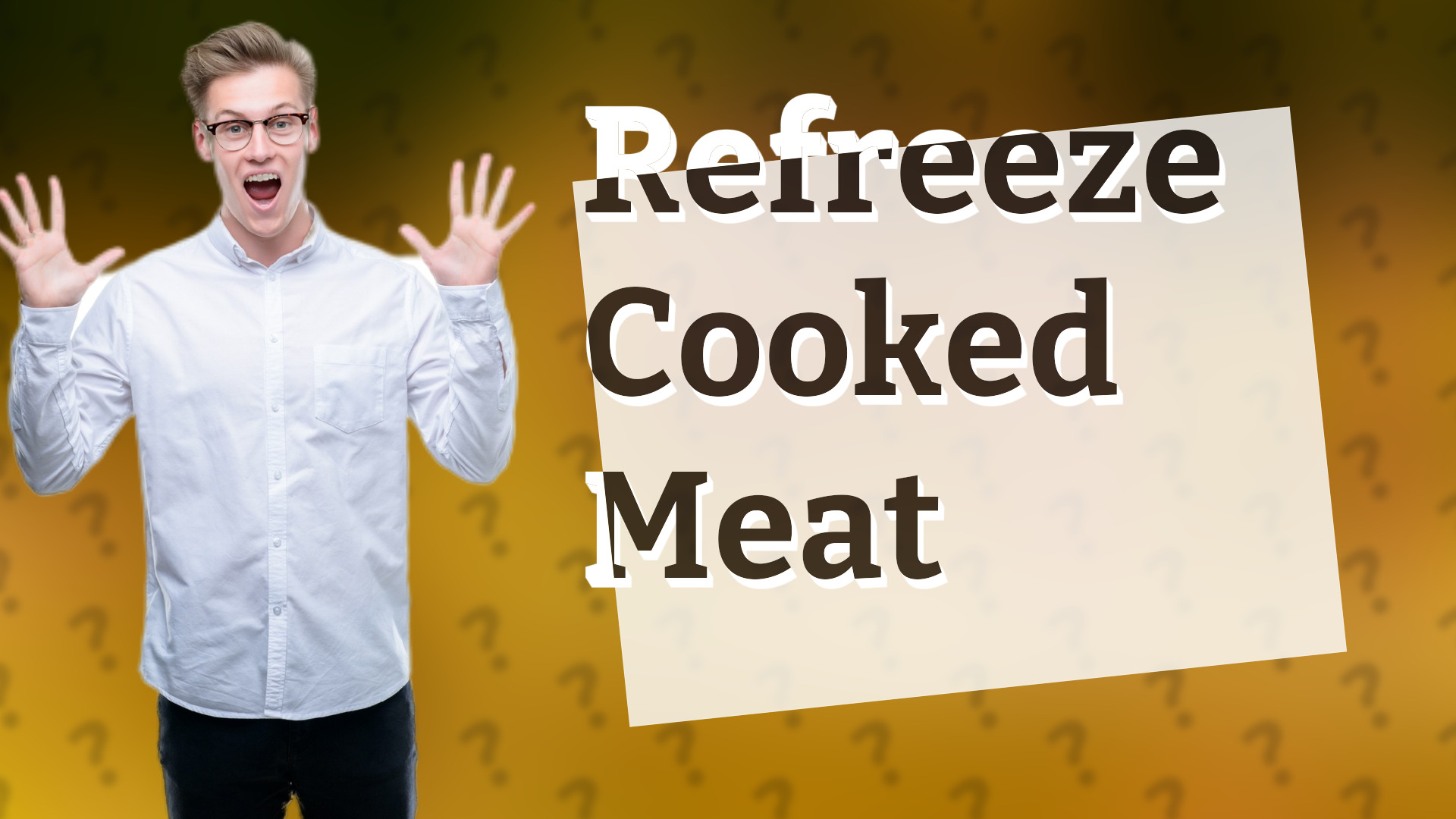 Refreeze Cooked Meat