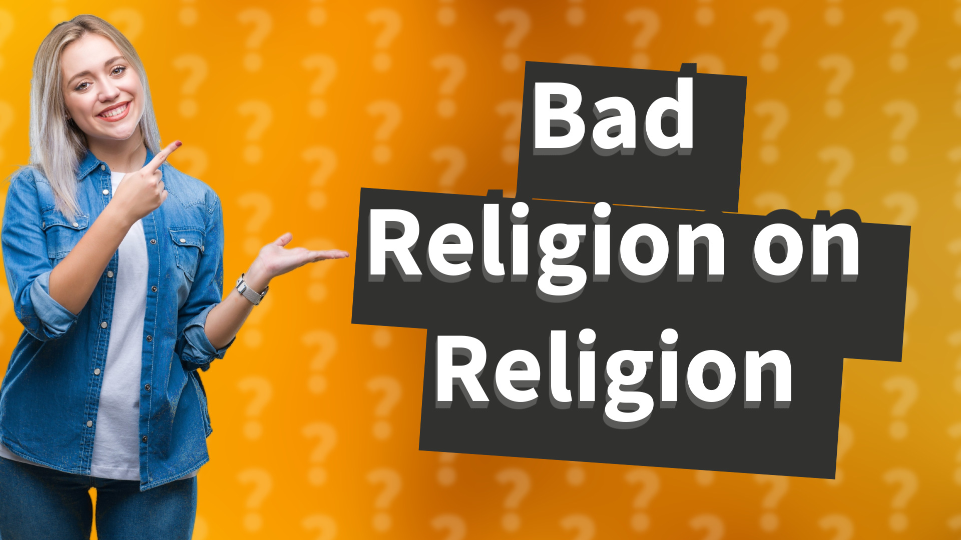 Bad Religion on Religion