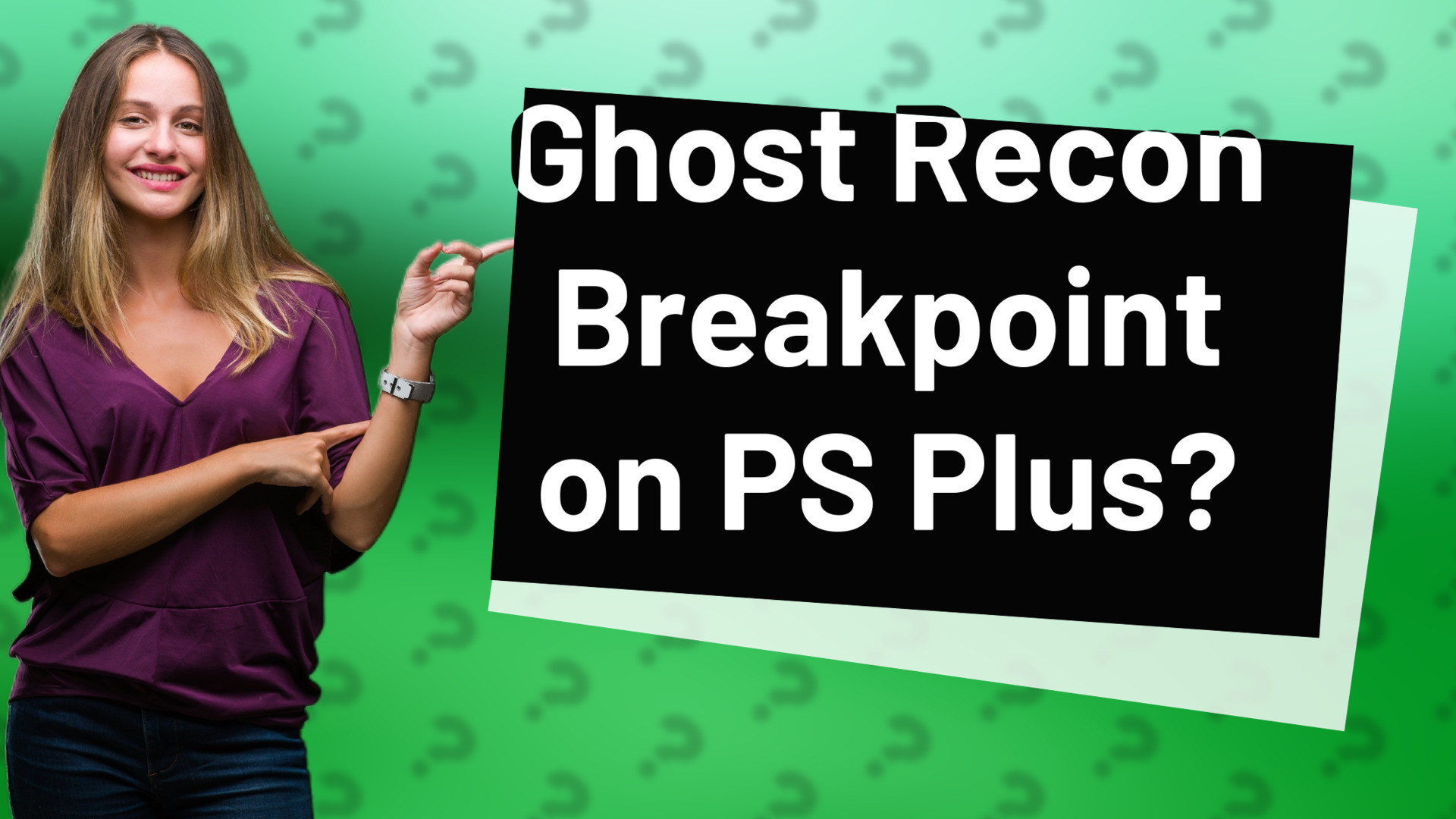 Ghost Recon Breakpoint on PS Plus?