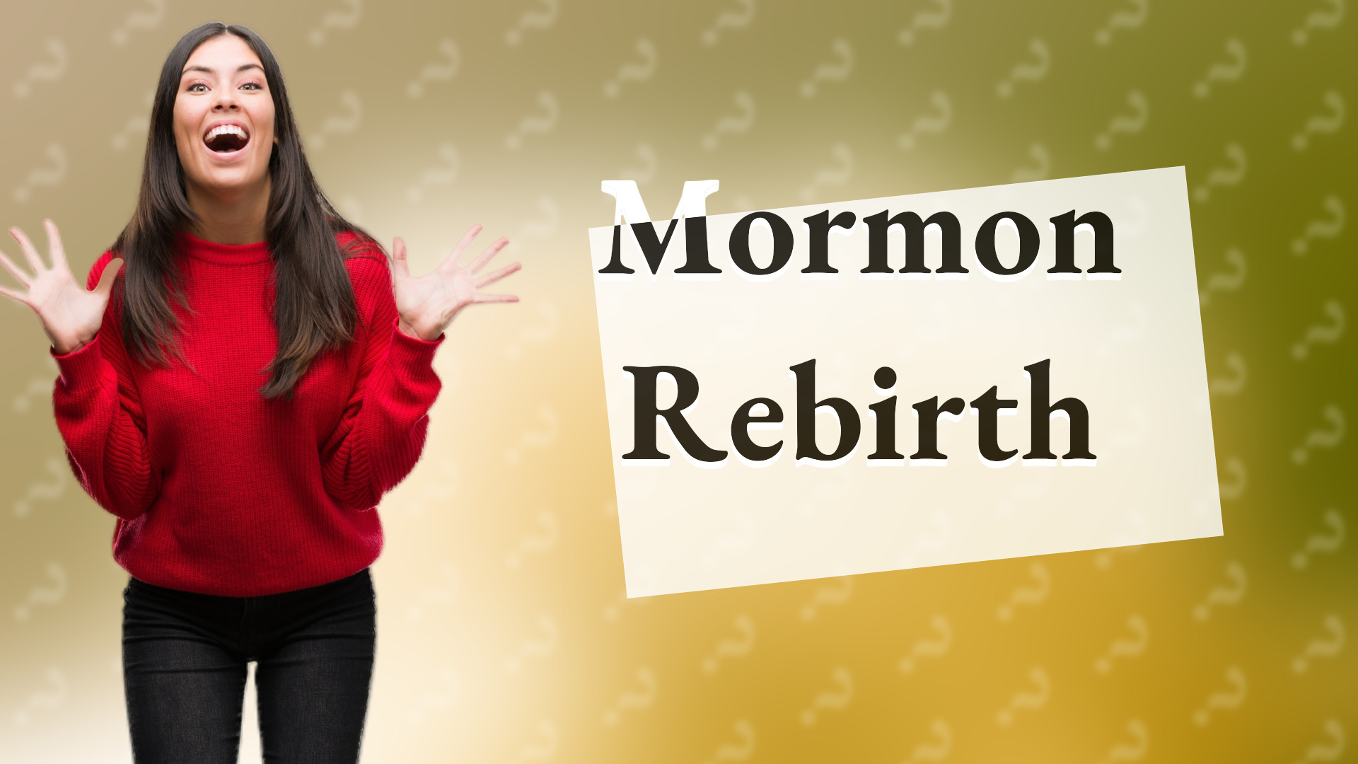 Mormon Rebirth