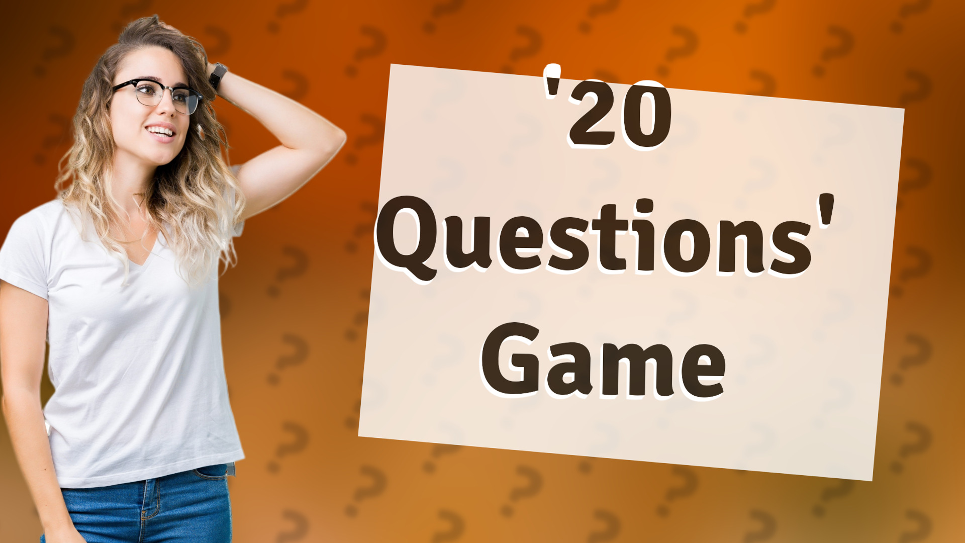 '20 Questions' Game