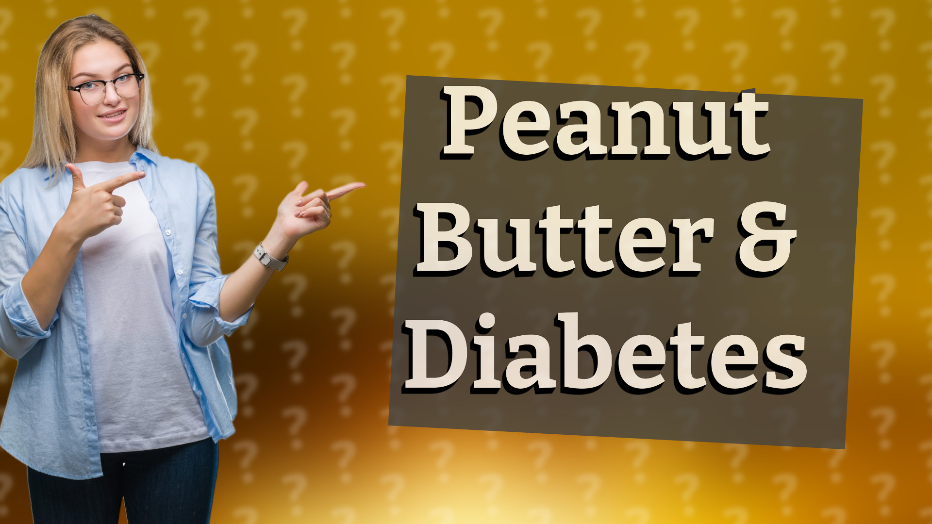 Peanut Butter & Diabetes