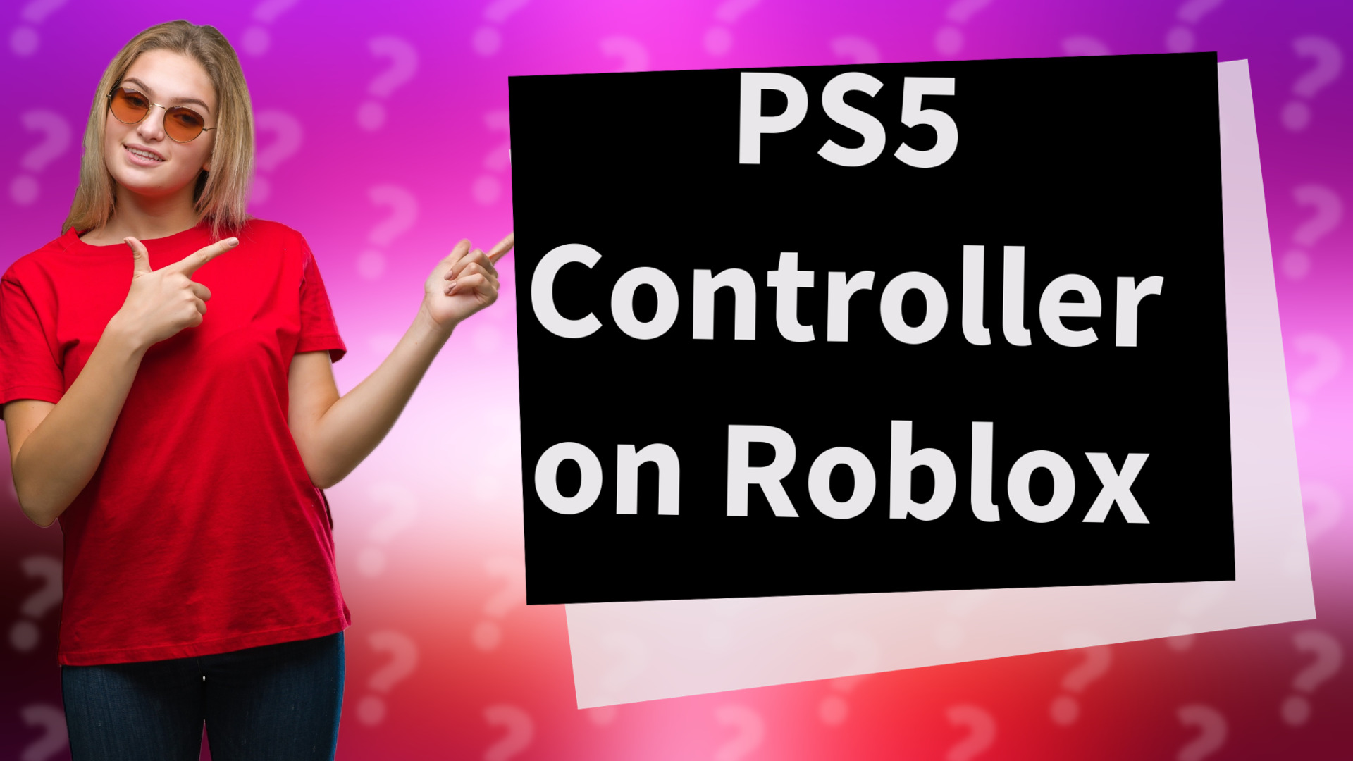 PS5 Controller on Roblox