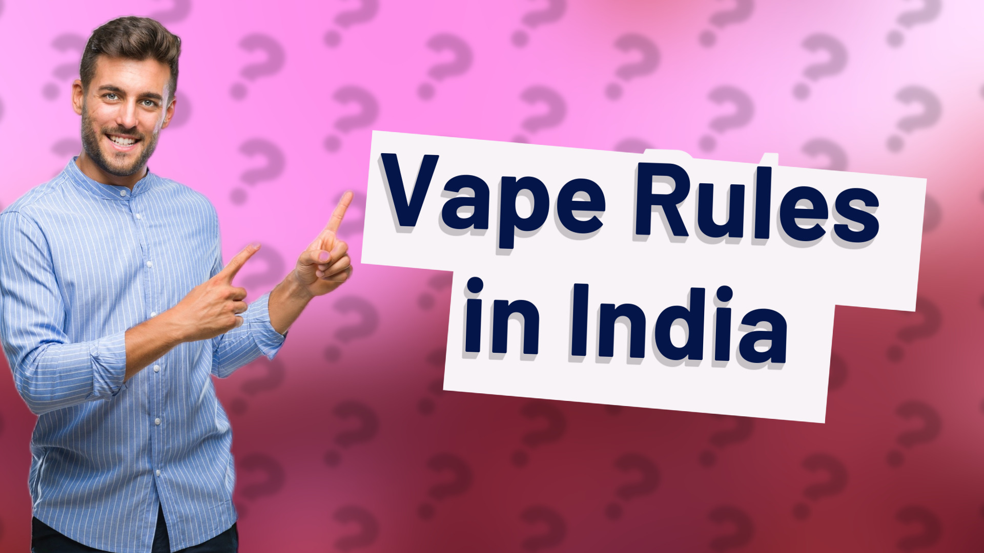 Vape Rules in India