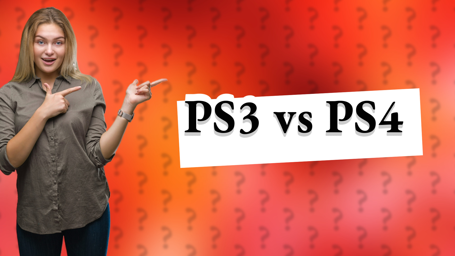 PS3 vs PS4