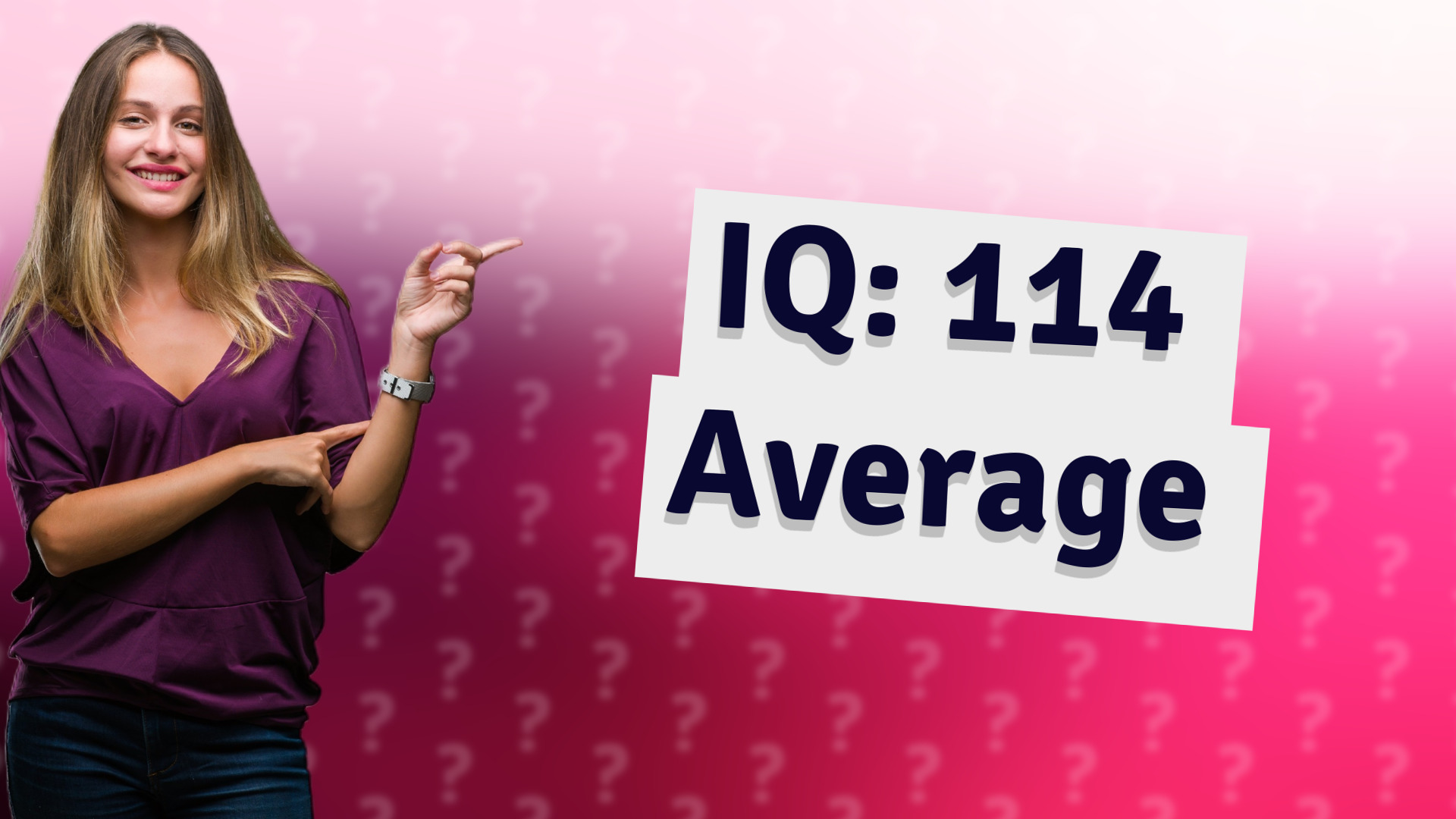 IQ: 114 Average