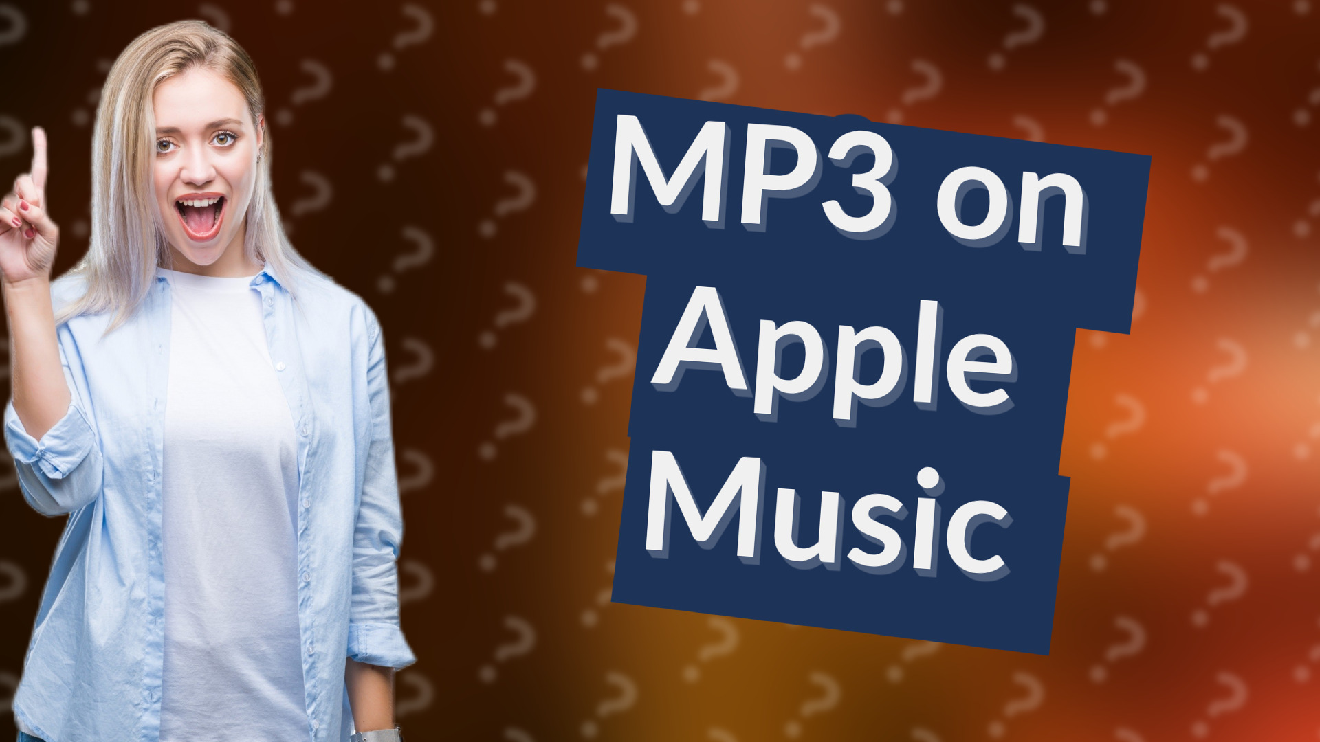 MP3 on Apple Music