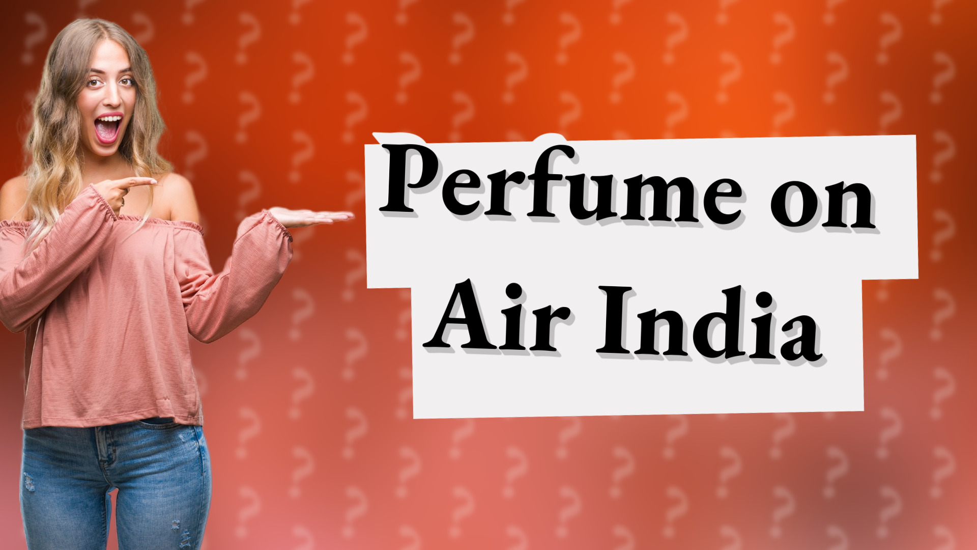 Perfume on Air India