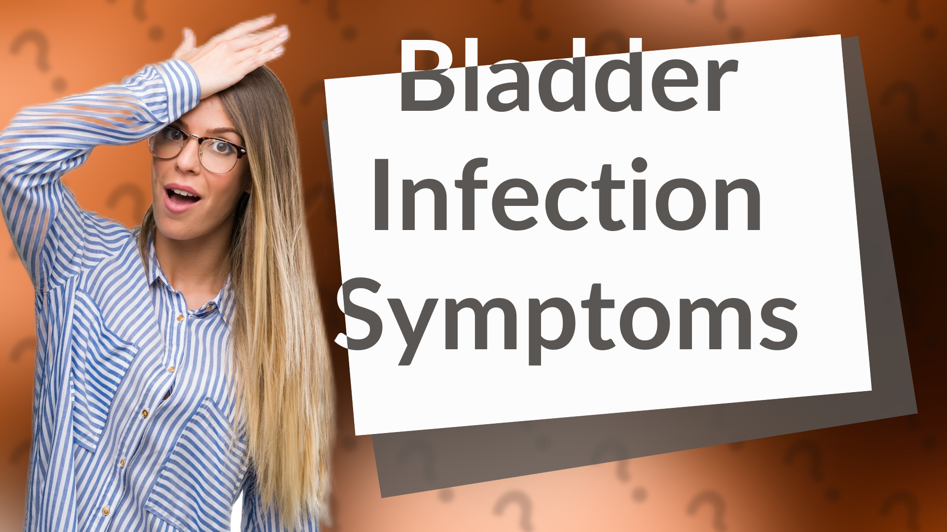 Bladder Infection Symptoms