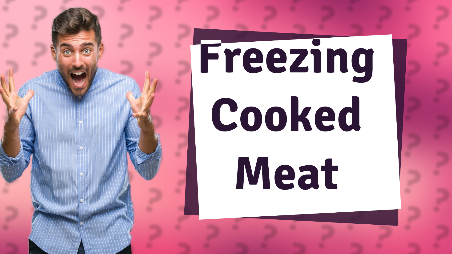 Freezing Cooked Meat