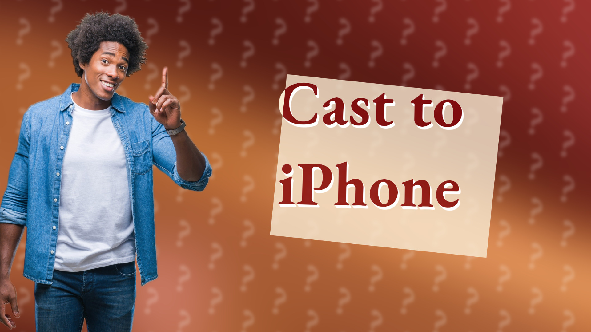 Cast to iPhone