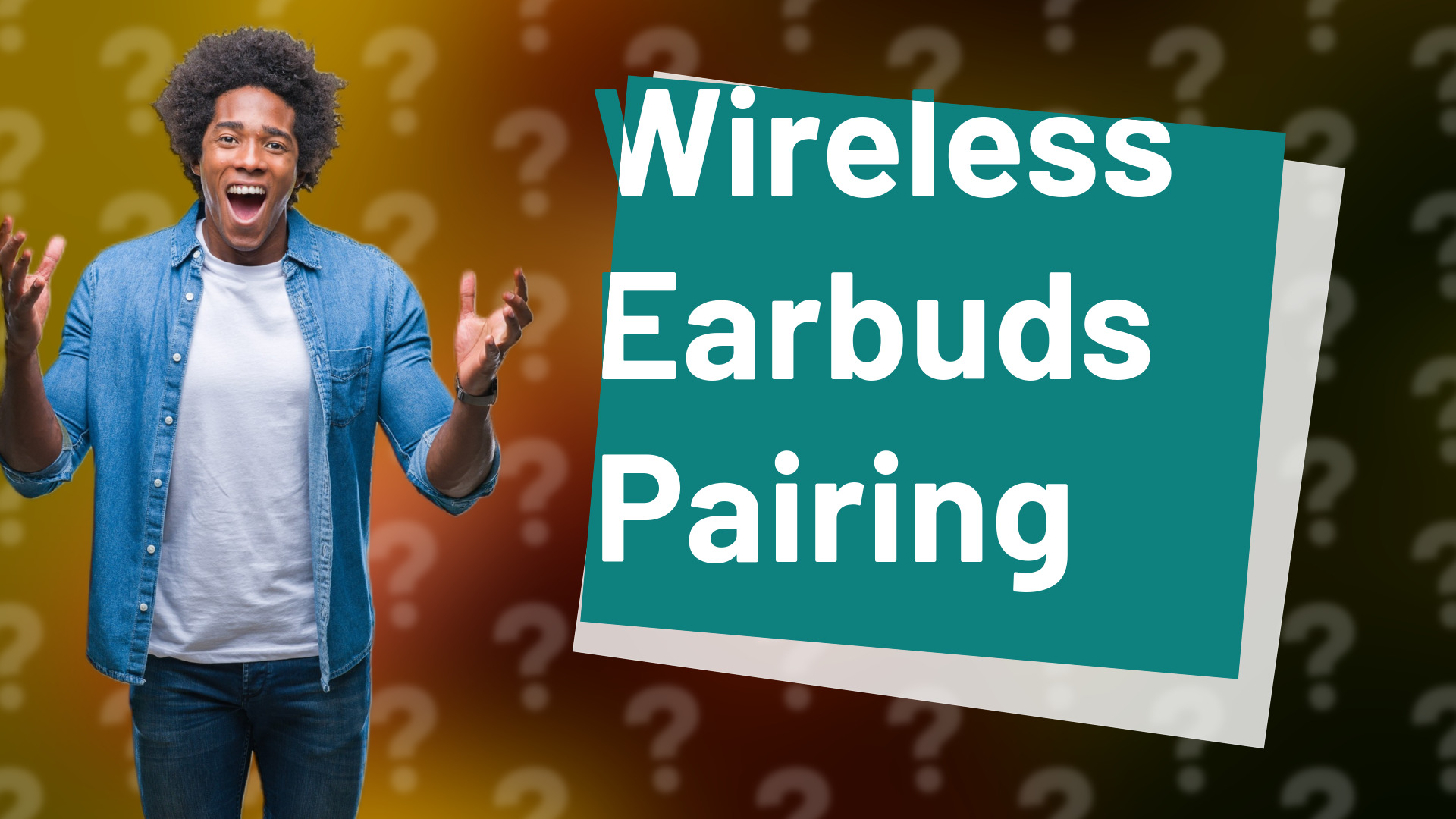 Wireless Earbuds Pairing