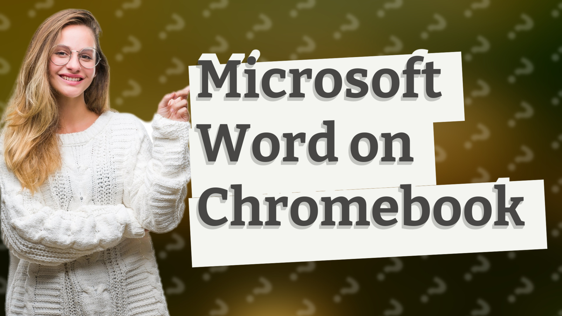 Microsoft Word on Chromebook