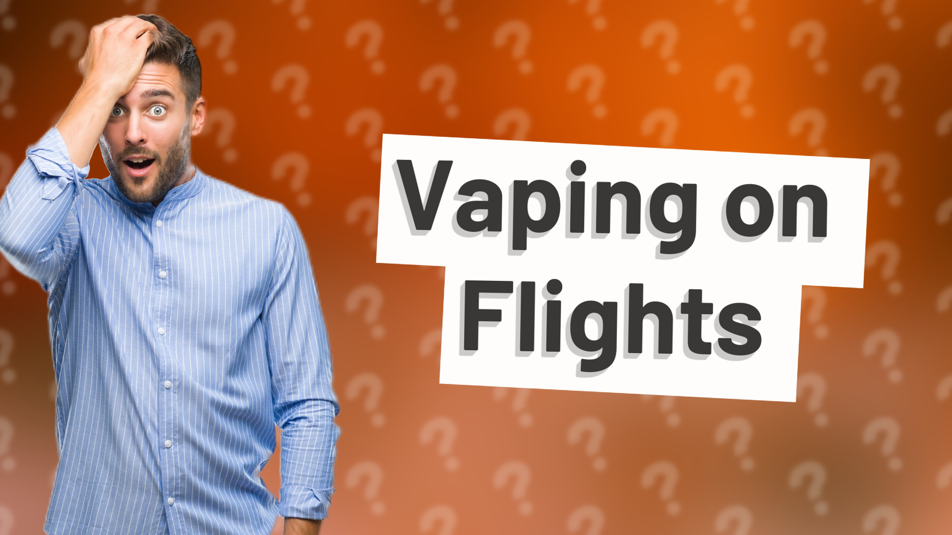 Vaping on Flights