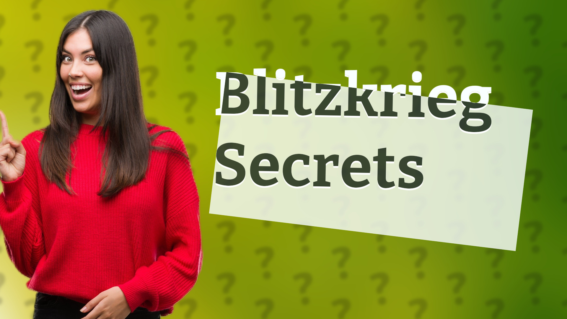 Blitzkrieg Secrets