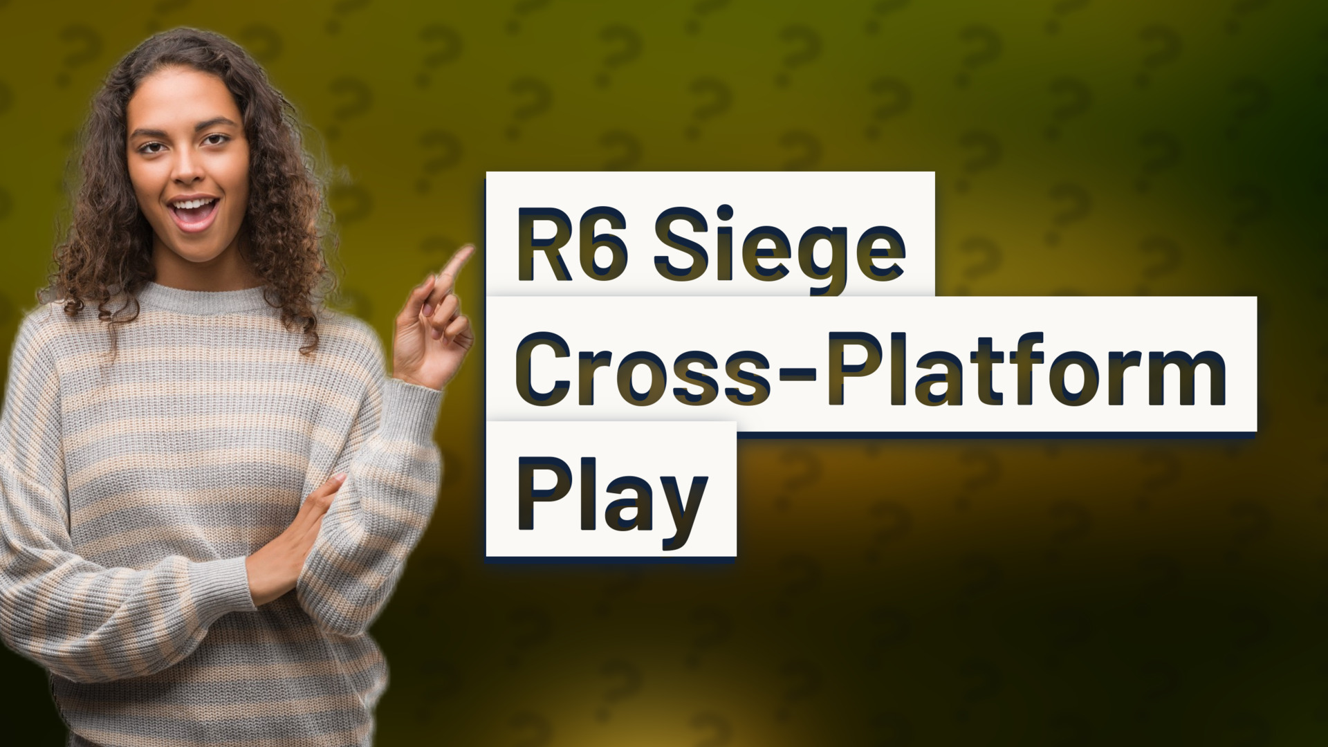 R6 Siege Cross-Platform Play