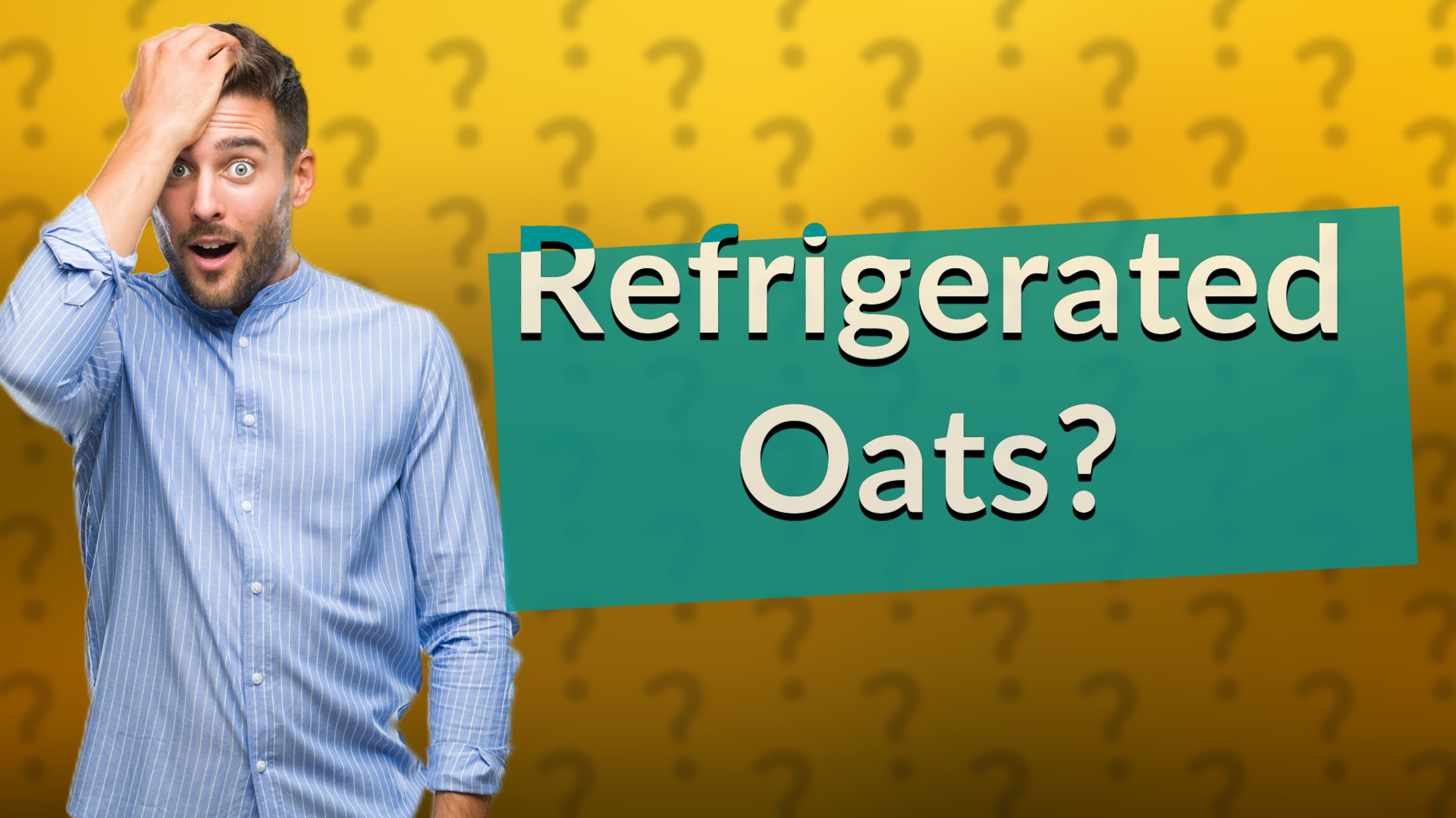 Refrigerated Oats?
