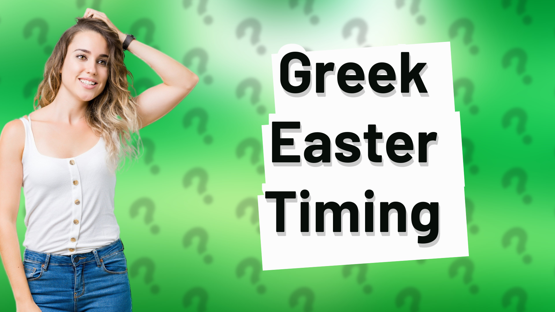 Greek Easter Timing