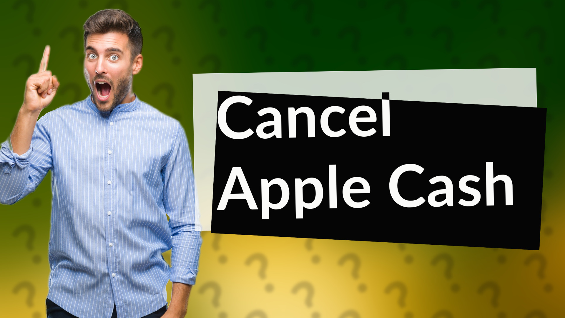 Cancel Apple Cash