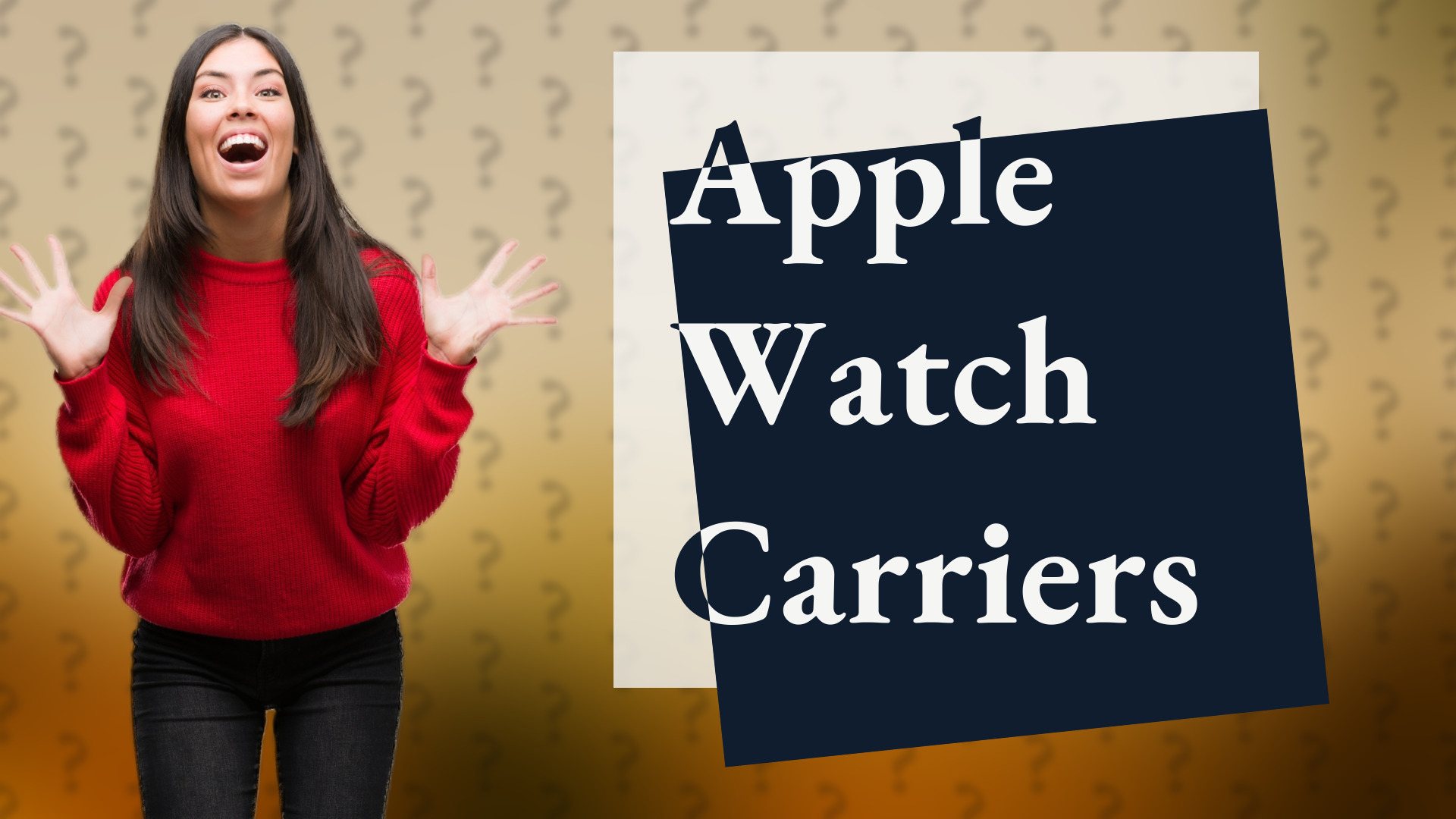 Apple Watch Carriers
