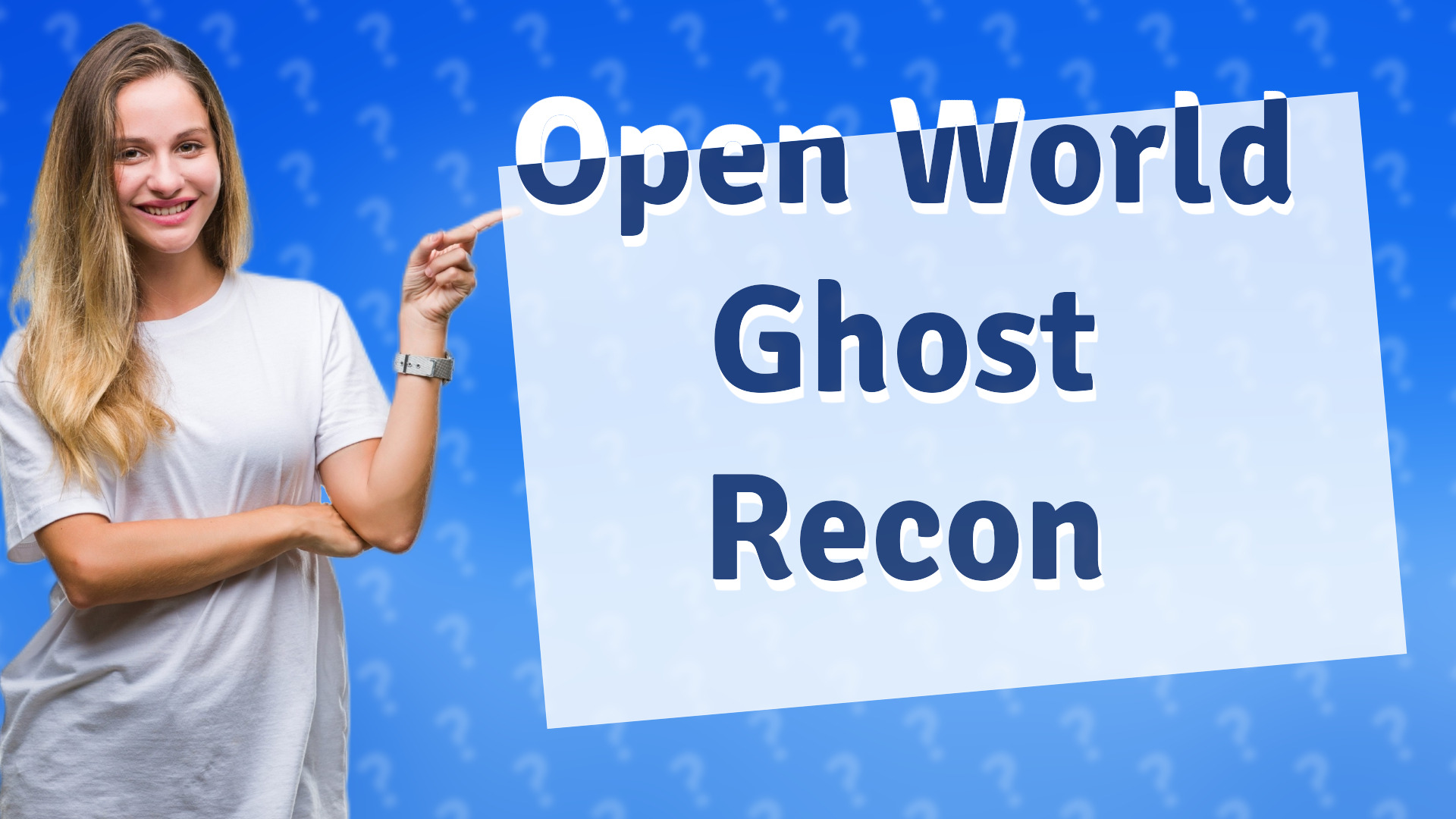 Open World Ghost Recon
