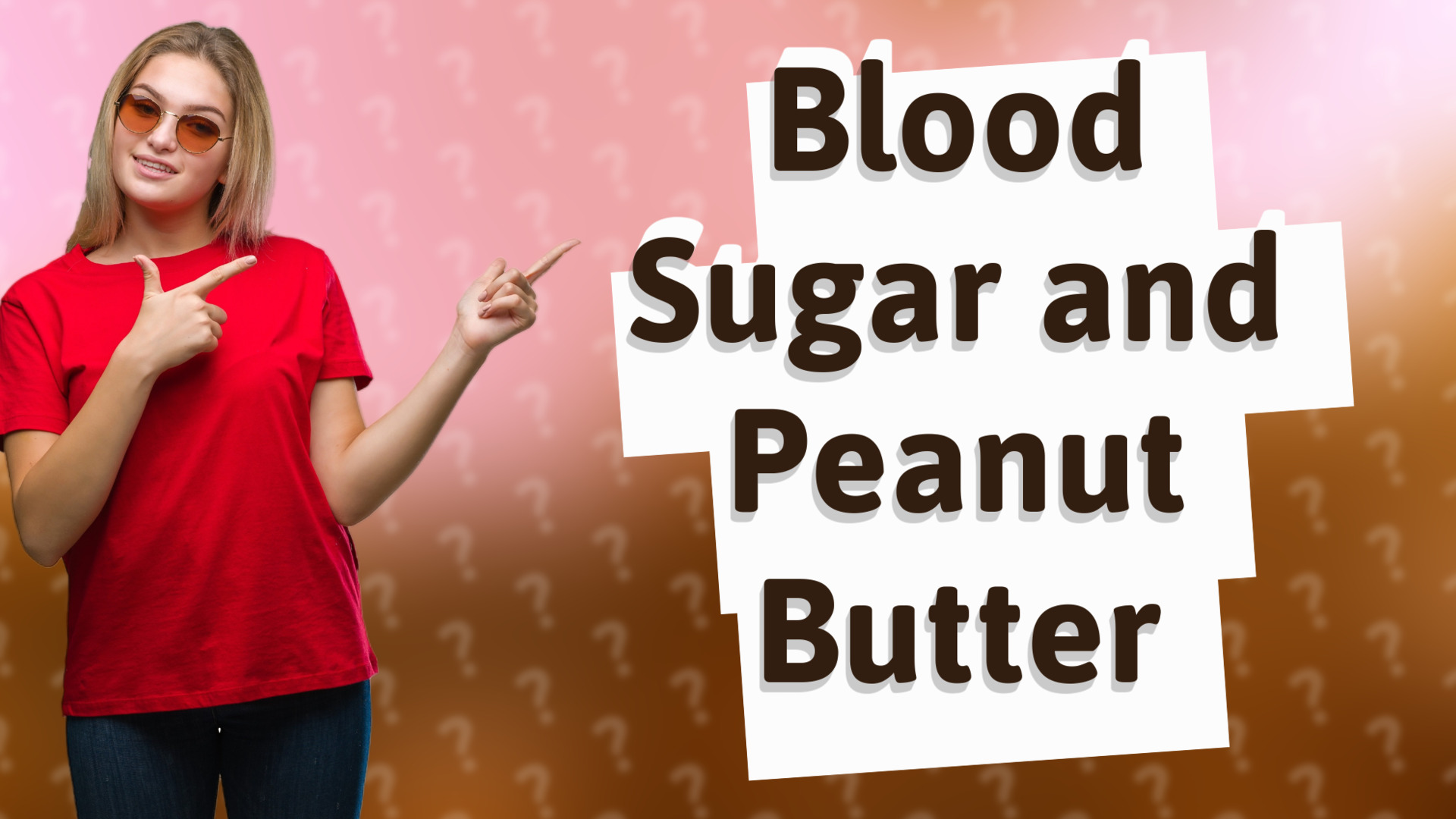 Blood Sugar and Peanut Butter