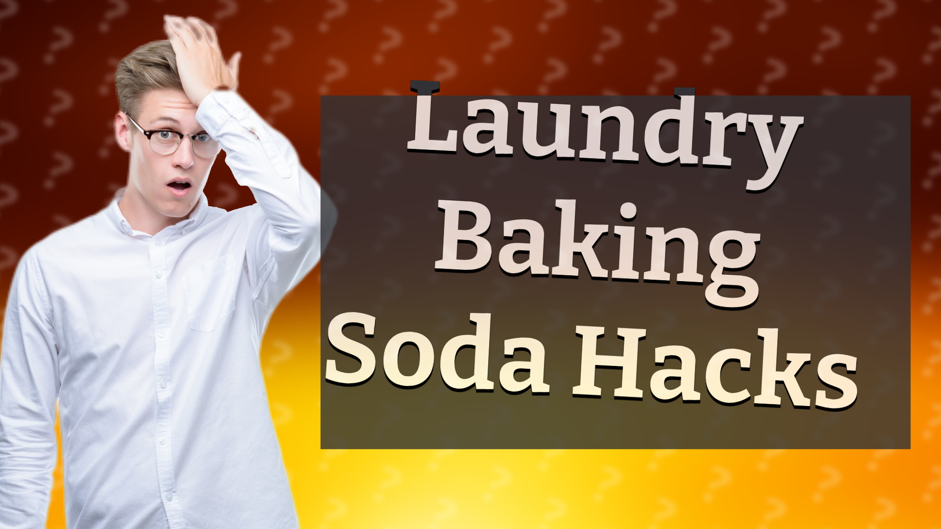 Laundry Baking Soda Hacks