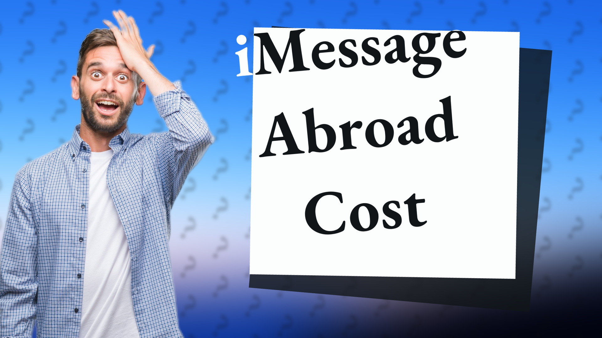 iMessage Abroad Cost
