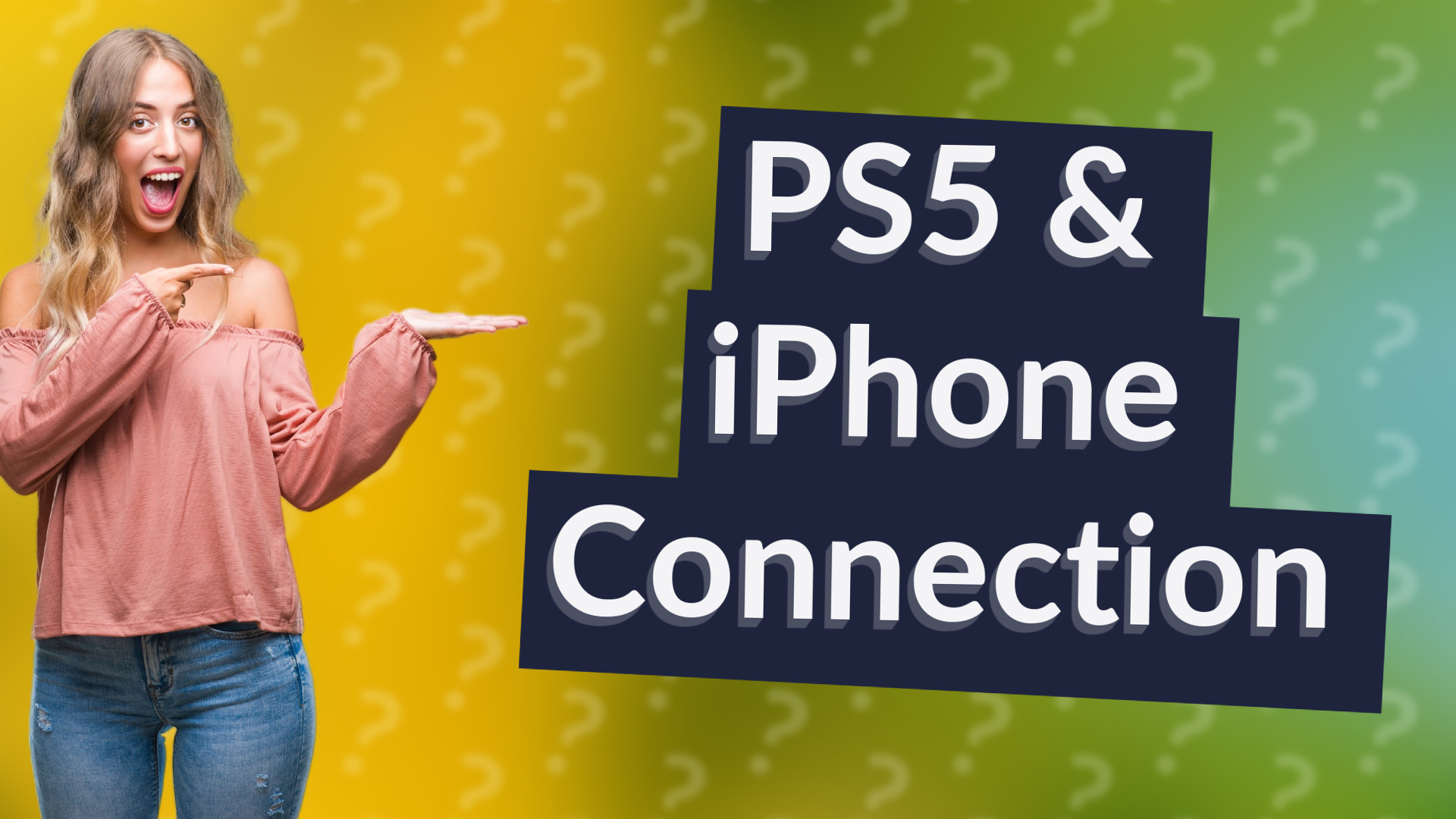 PS5 & iPhone Connection