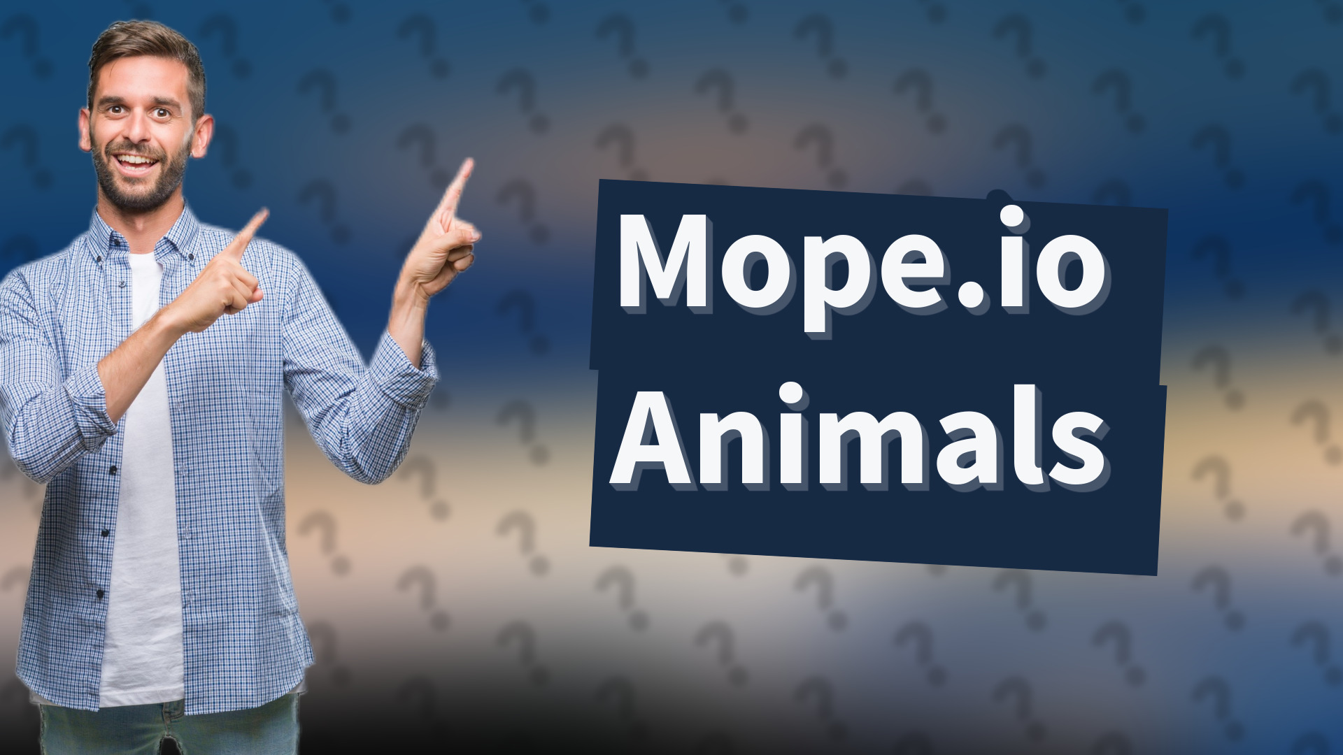 Mope.io Animals