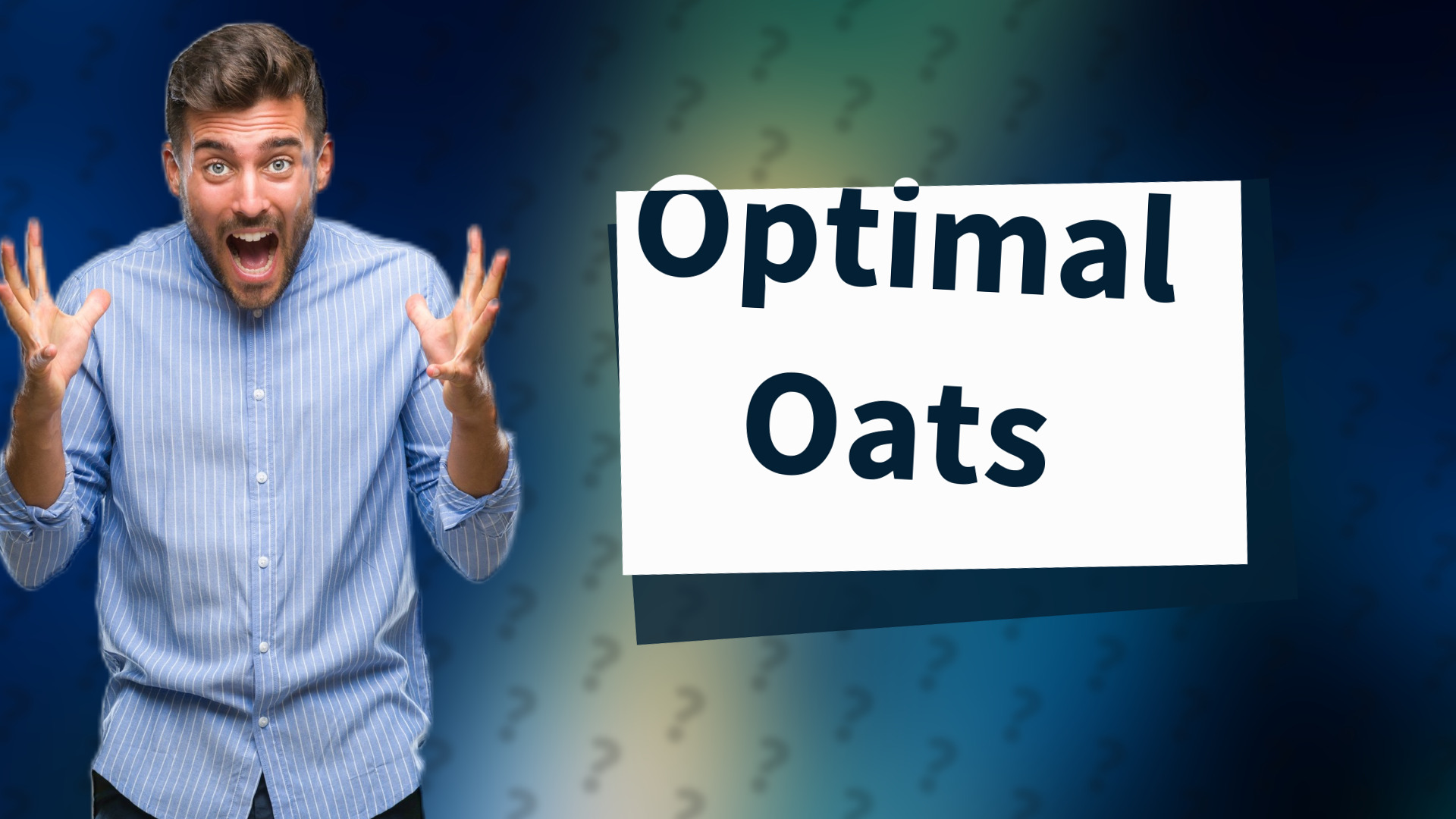 Optimal Oats