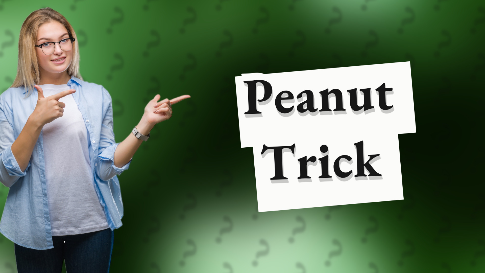Peanut Trick