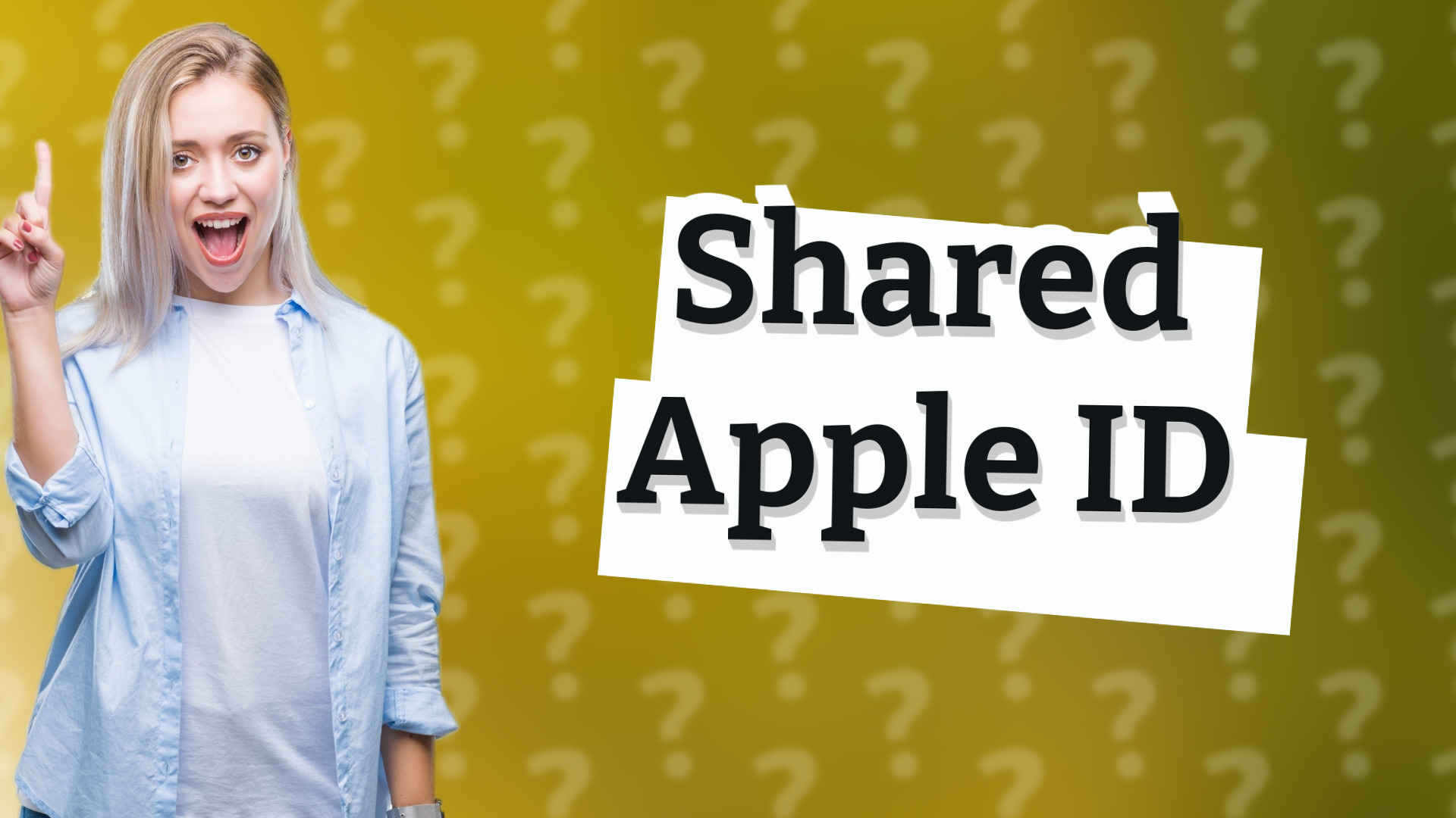 Shared Apple ID