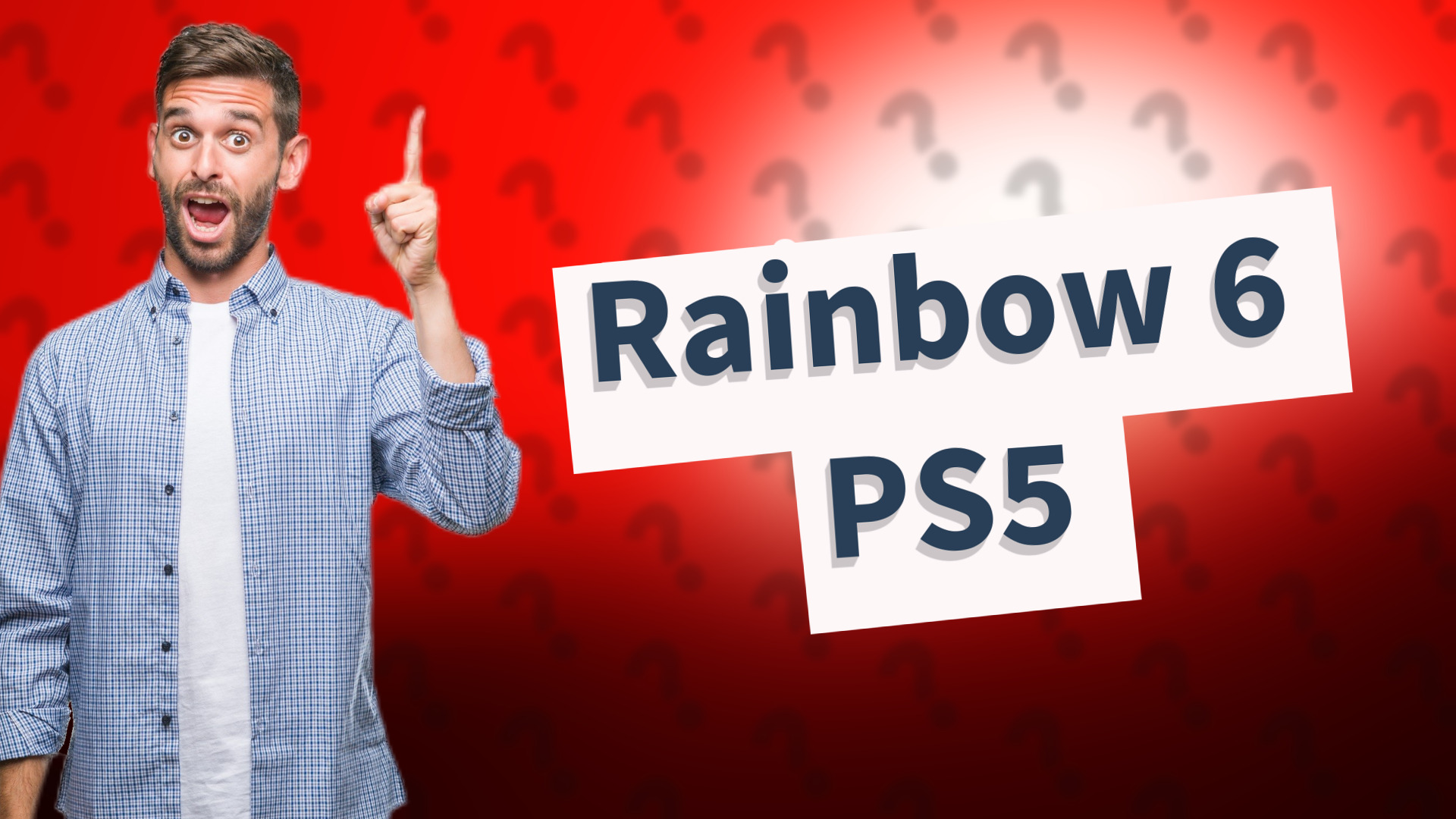 Rainbow 6 PS5