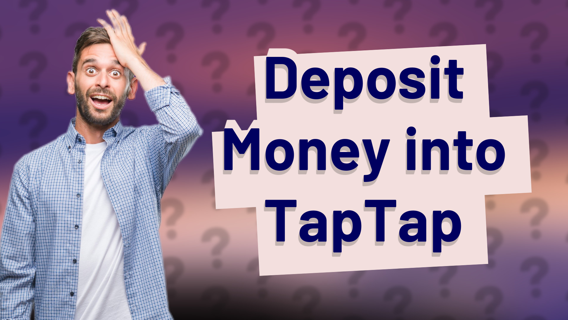 Deposit Money into TapTap
