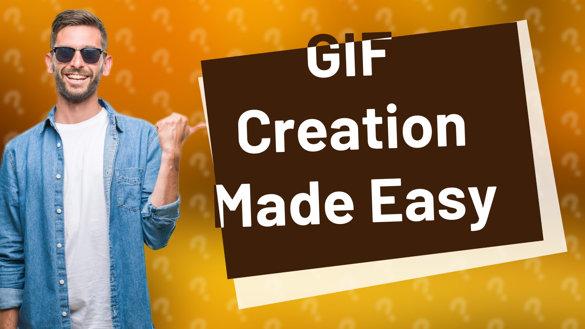 GIF Creation Made Easy