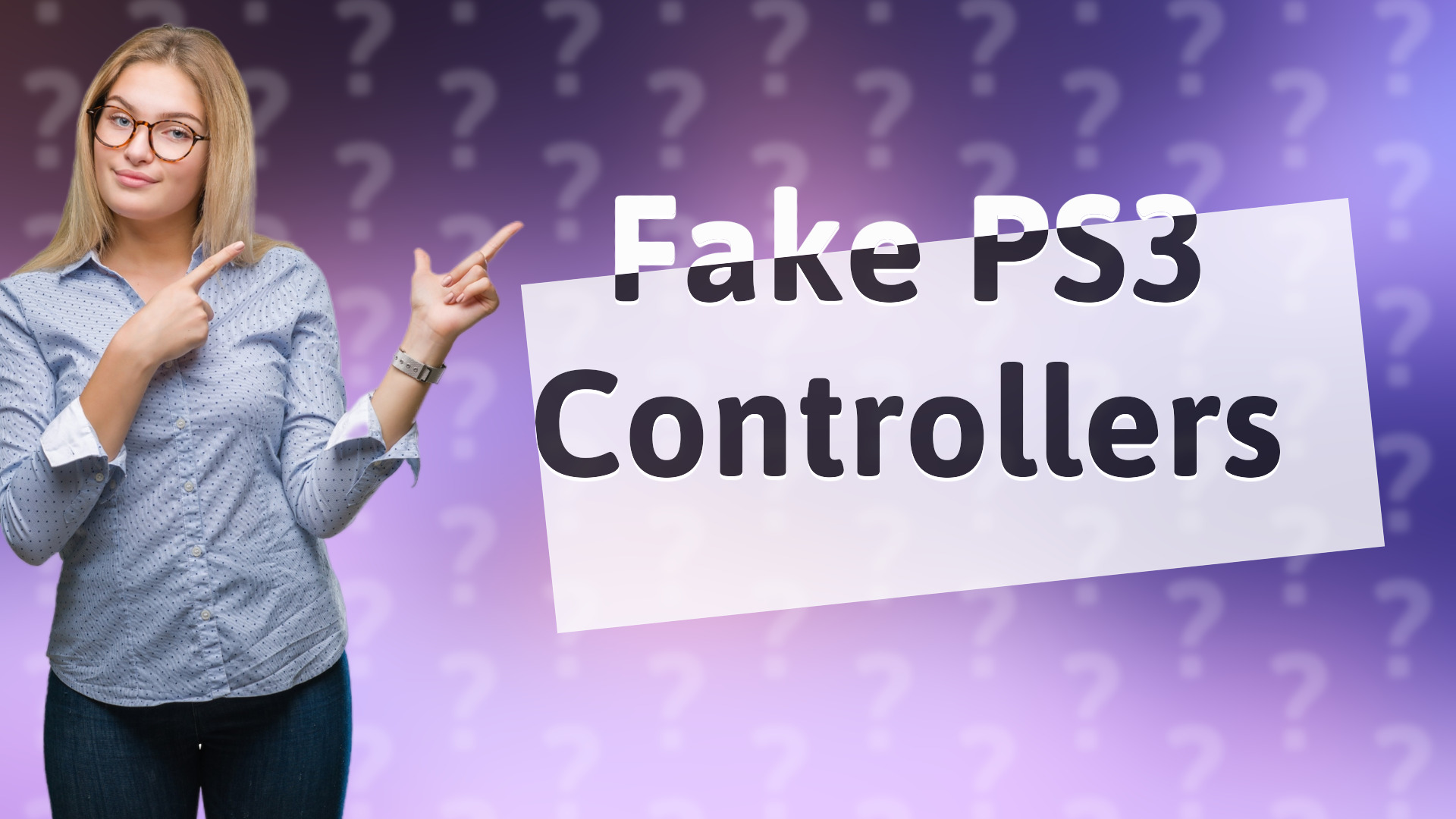 Fake PS3 Controllers