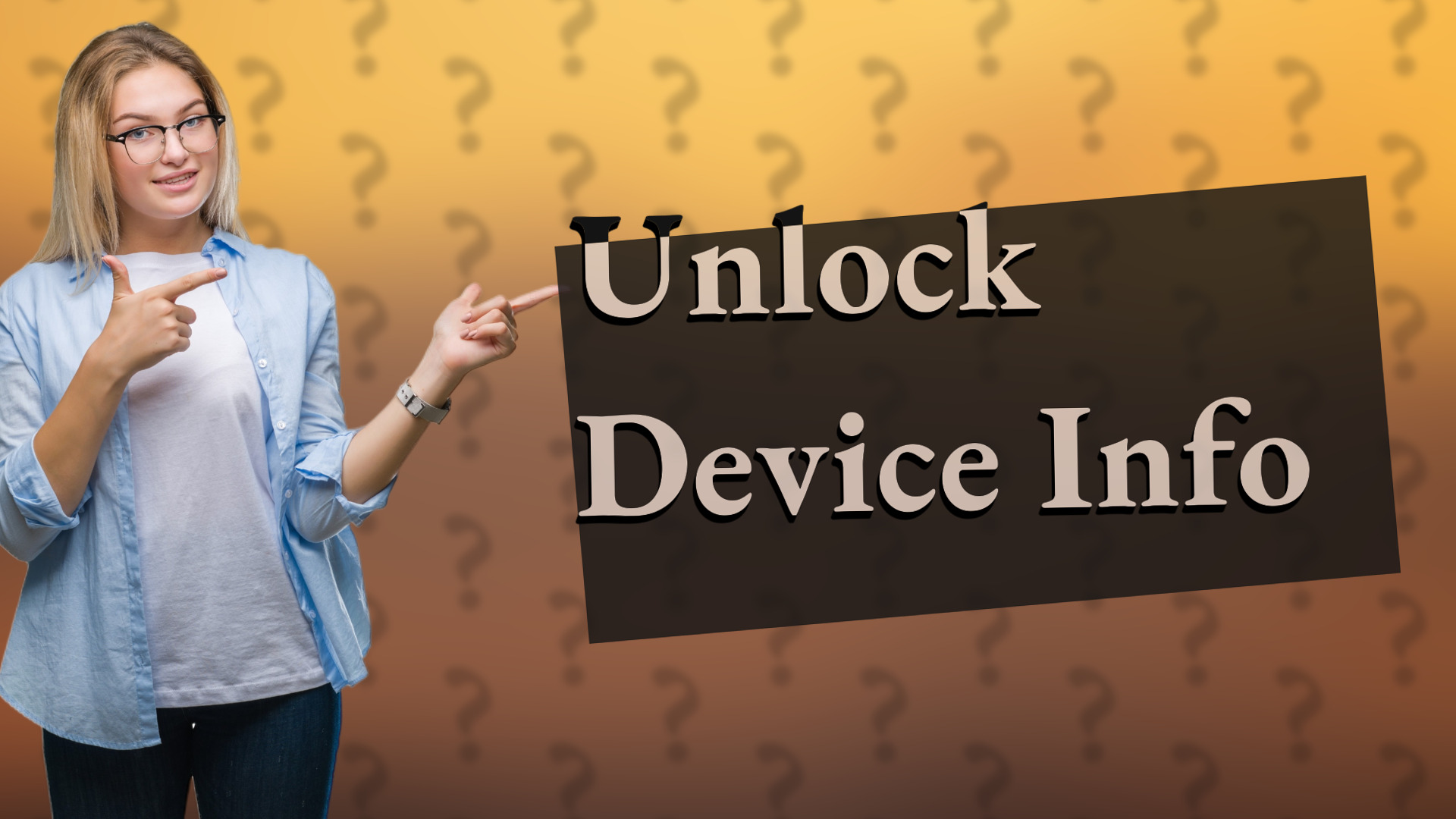 Unlock Device Info