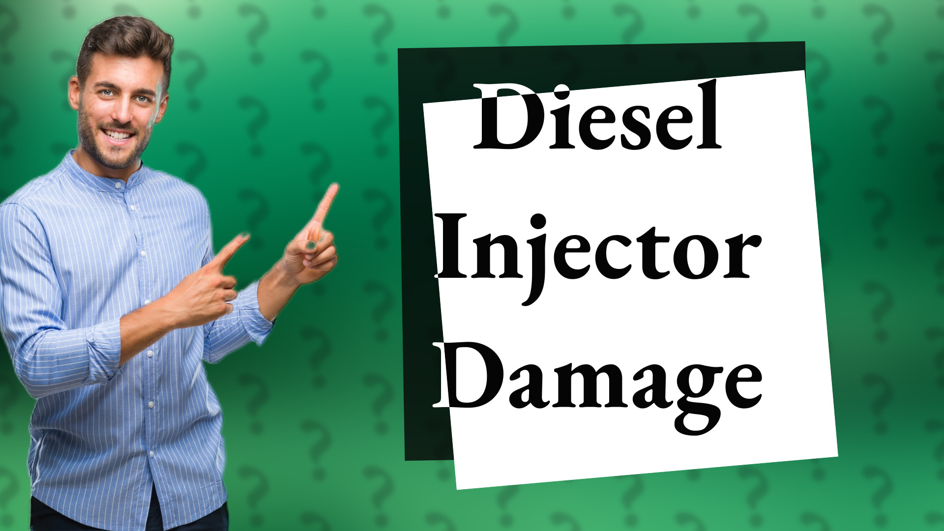 Diesel Injector Damage