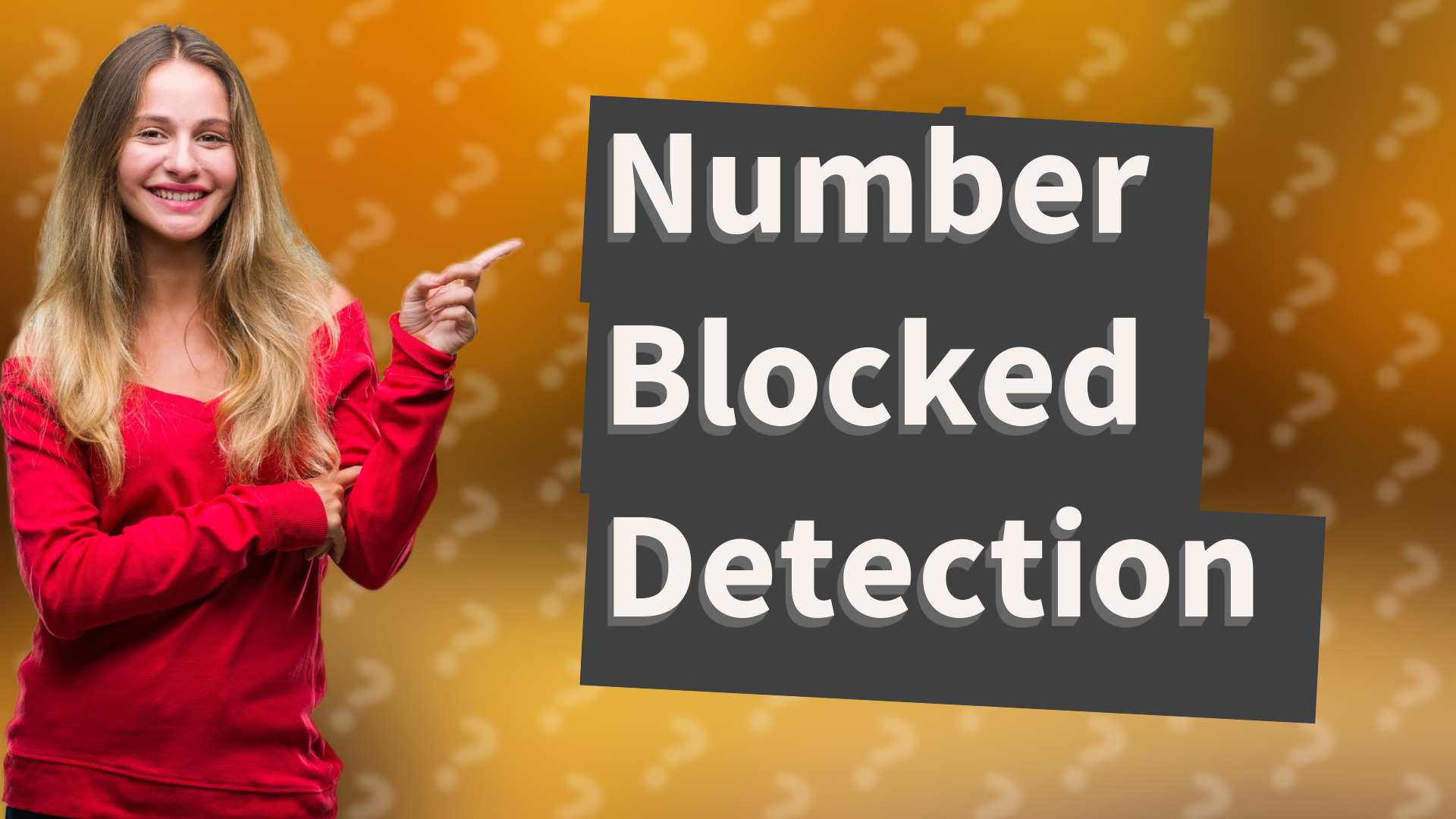 Number Blocked Detection