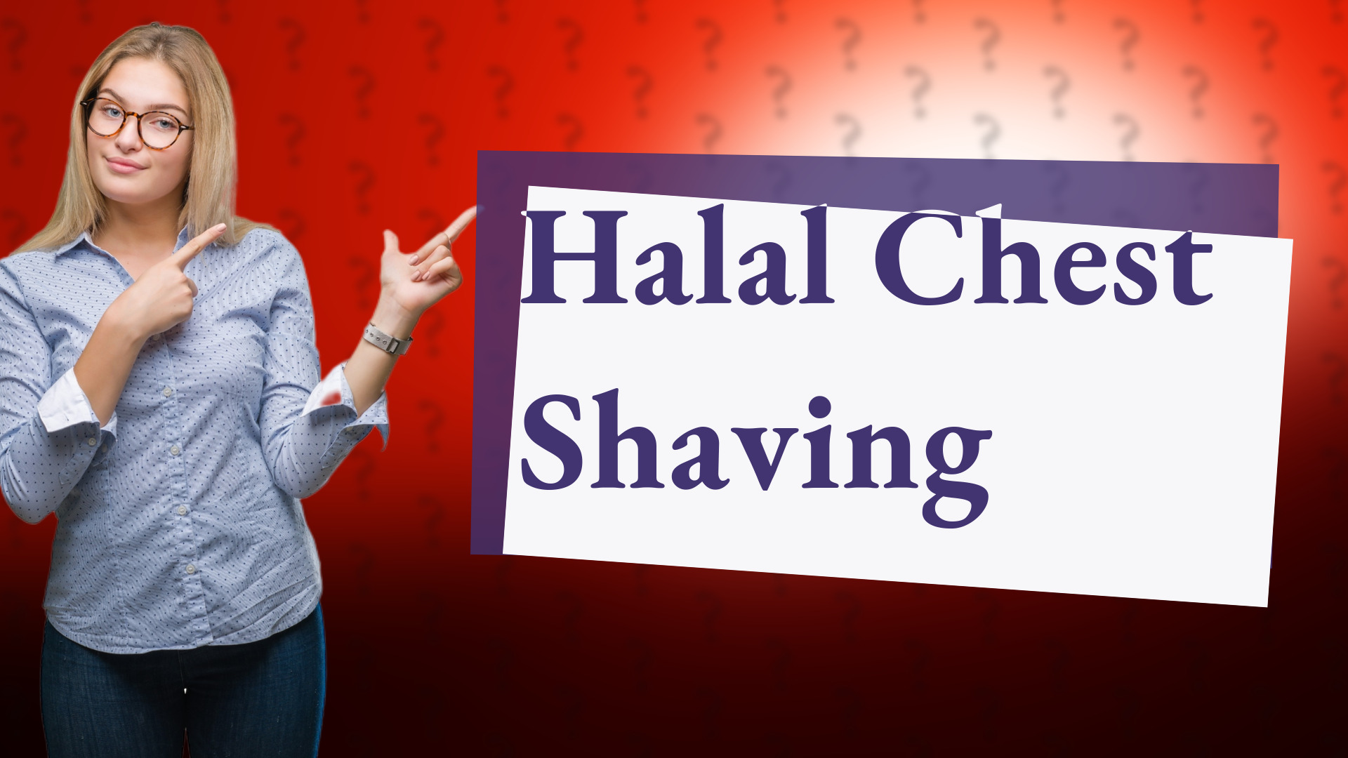 Halal Chest Shaving